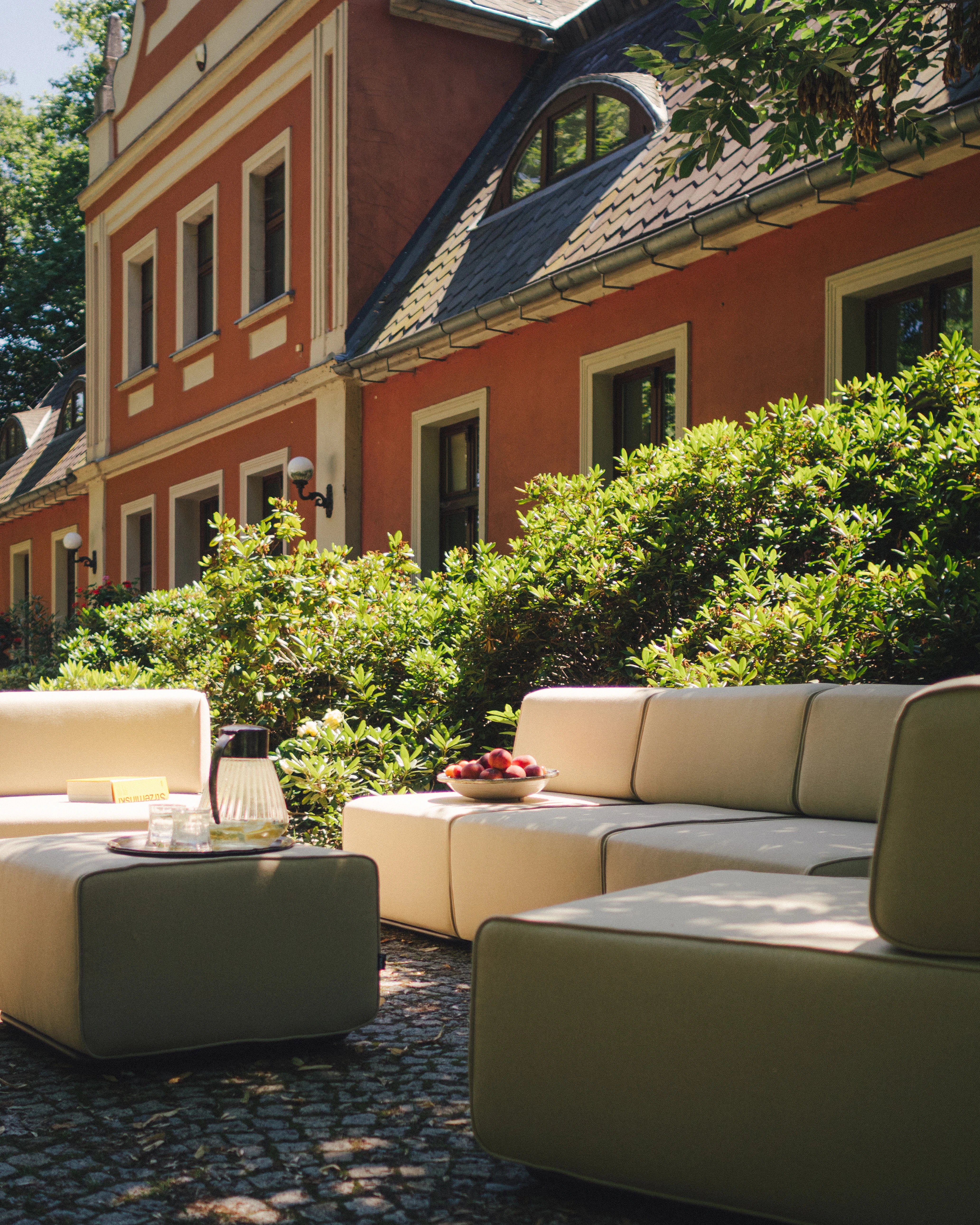 Modulares Garten-Sofa Luno 5-Sitzer-Set