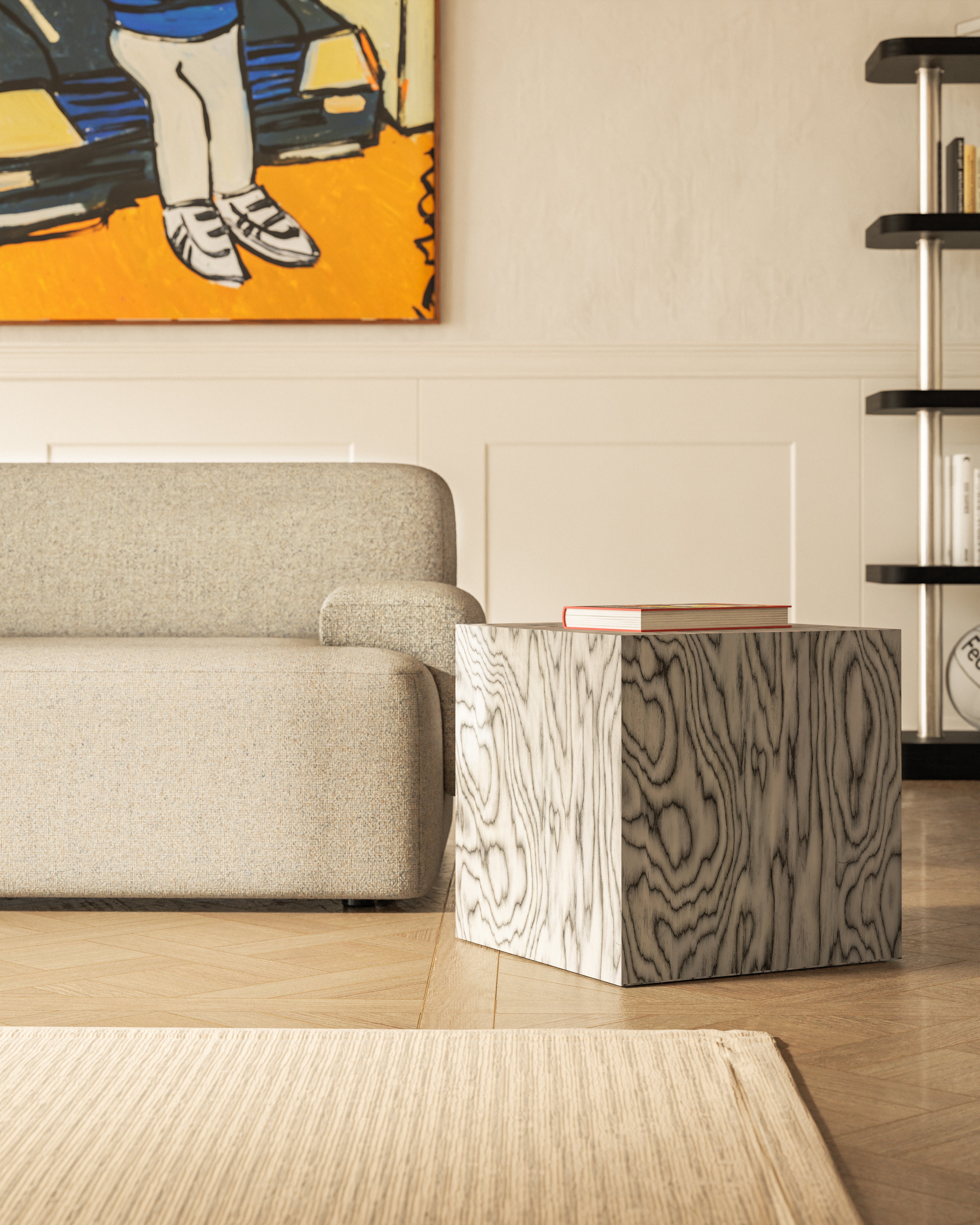 Cube Side Table Sottsass