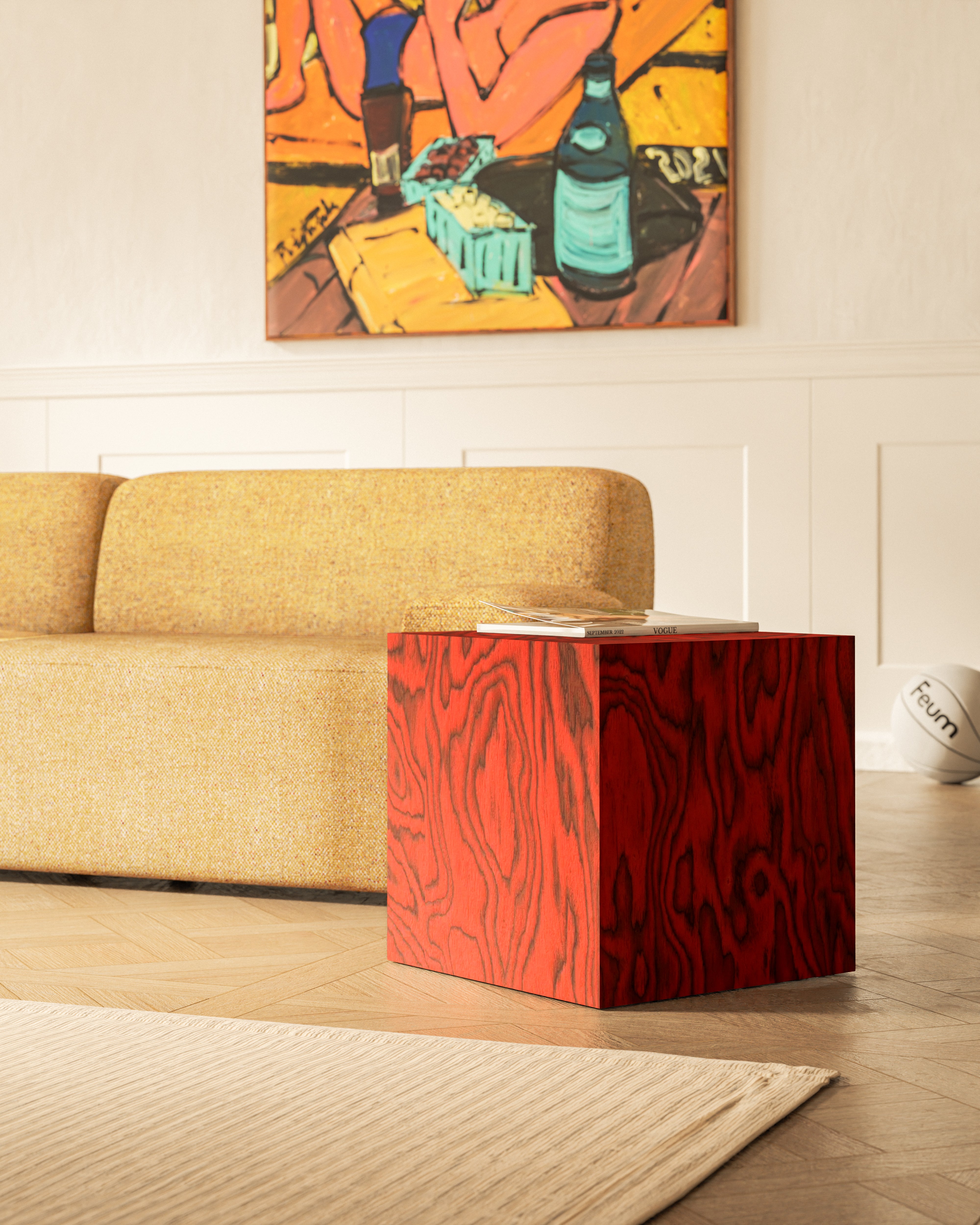 Cube Side Table