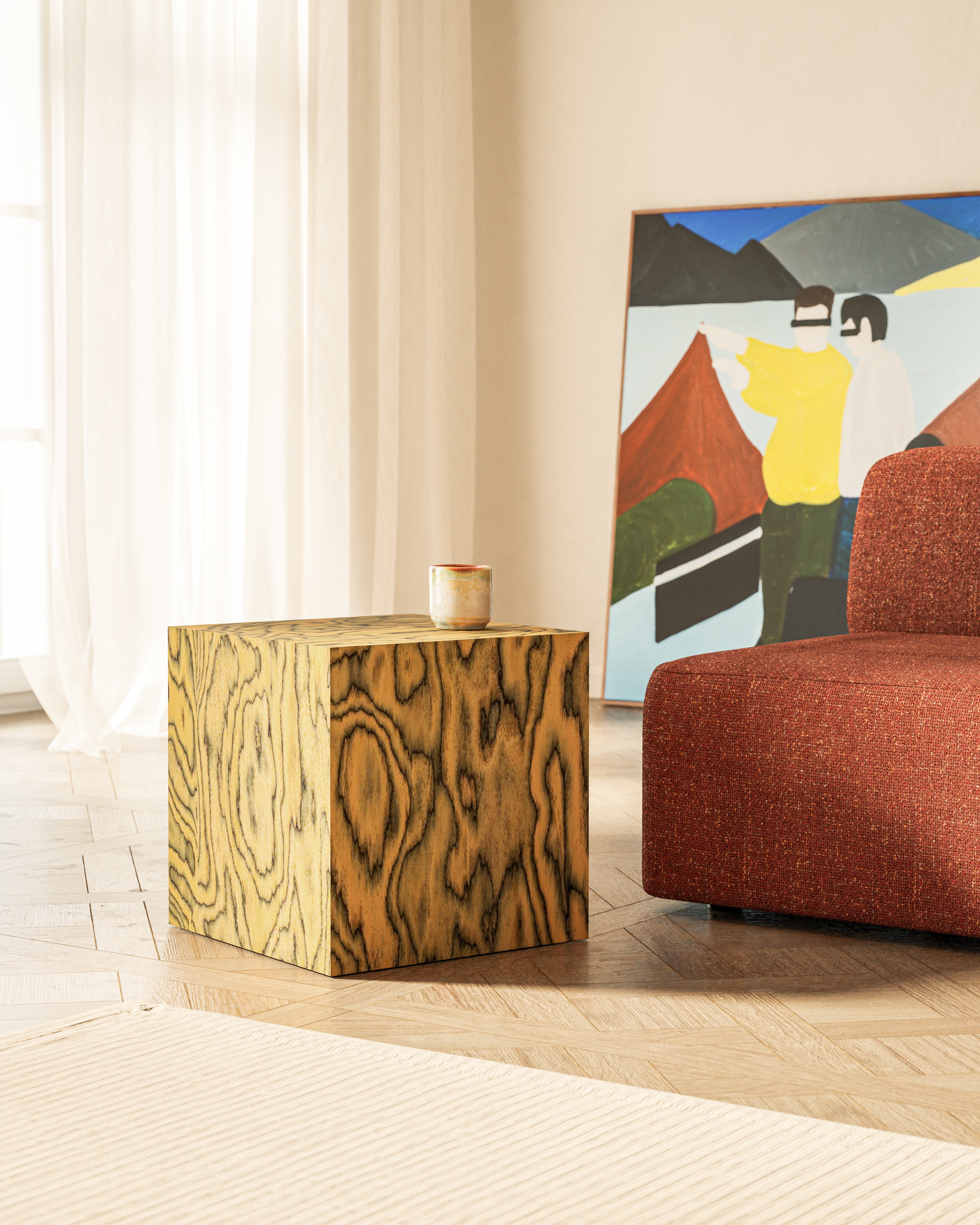 Cube Side Table