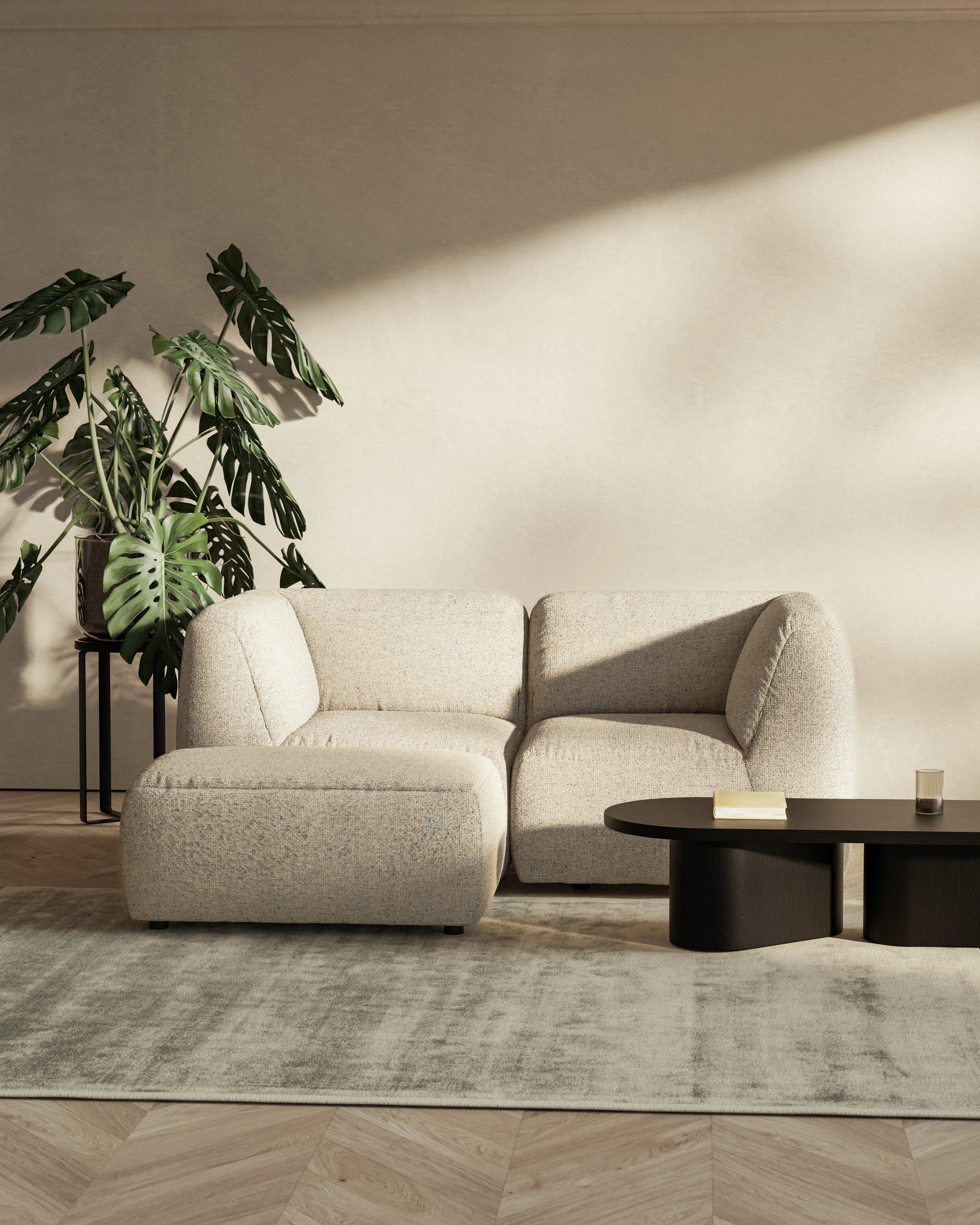 Modular Sofa Noku 2-seater Corner