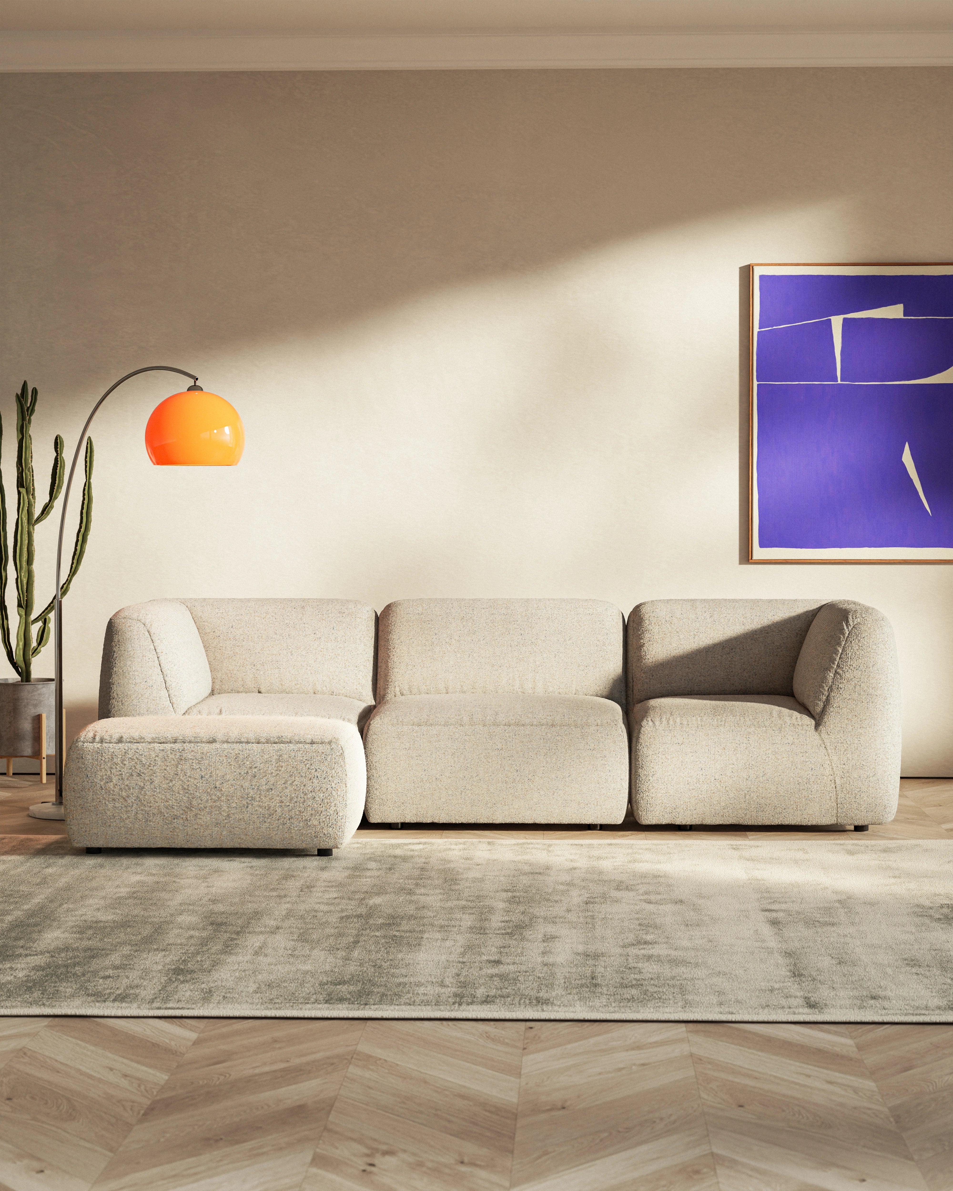 Modular Sofa Noku 3-seater Corner