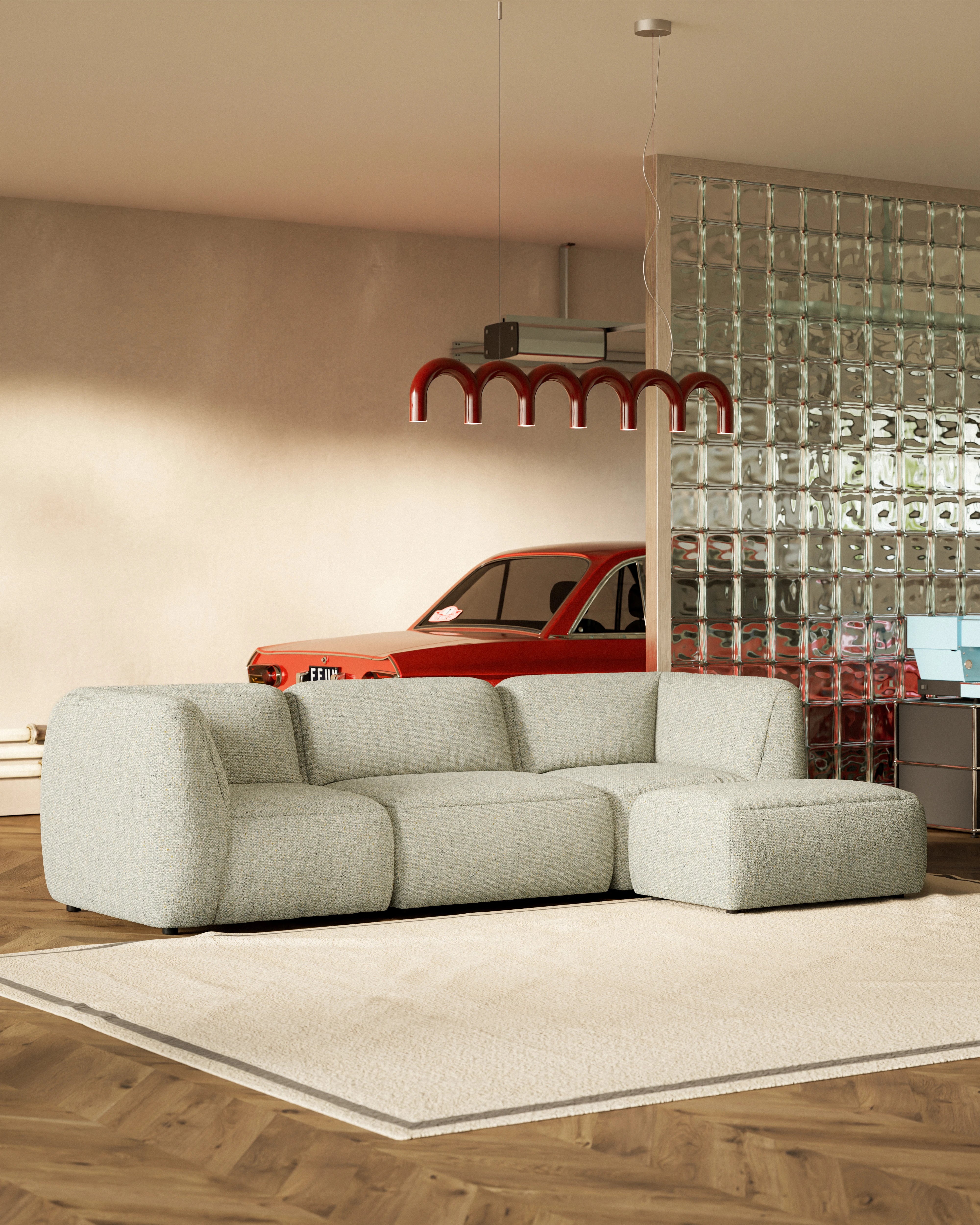 Modular Sofa Noku 3-seater Corner