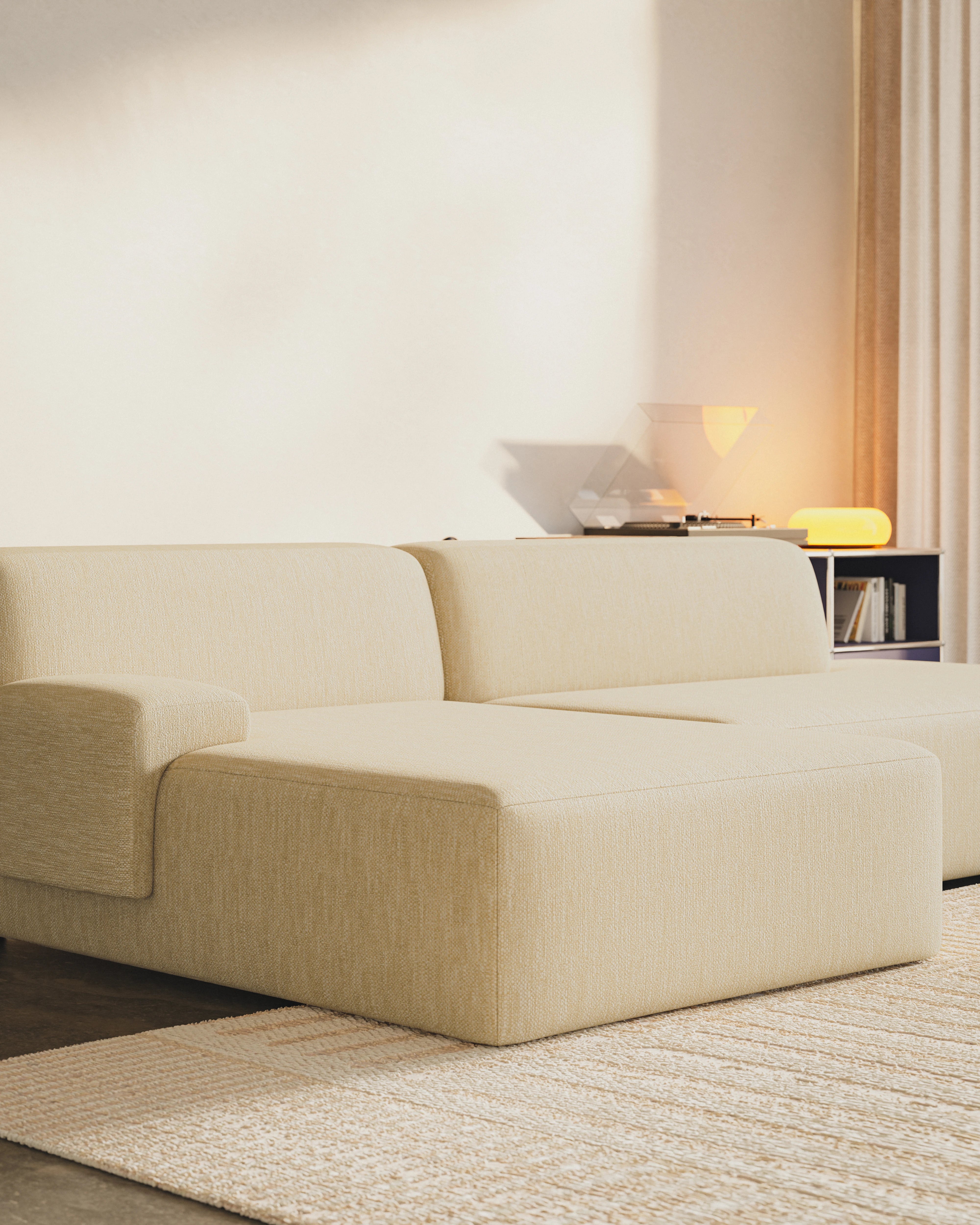 Modulares Sofa Umi Ottoman Corner