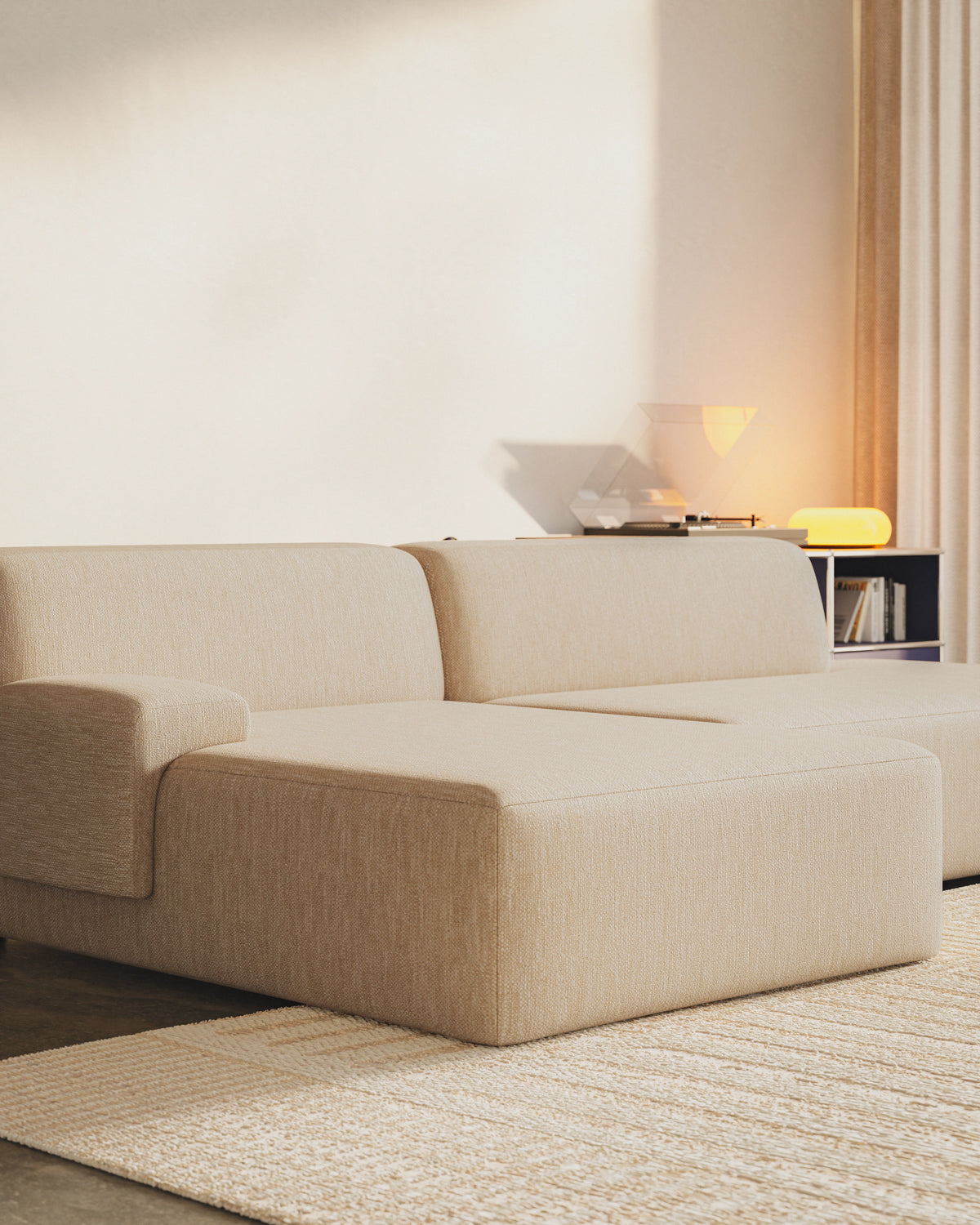 Sofa modułowa Umi narożnik otomana