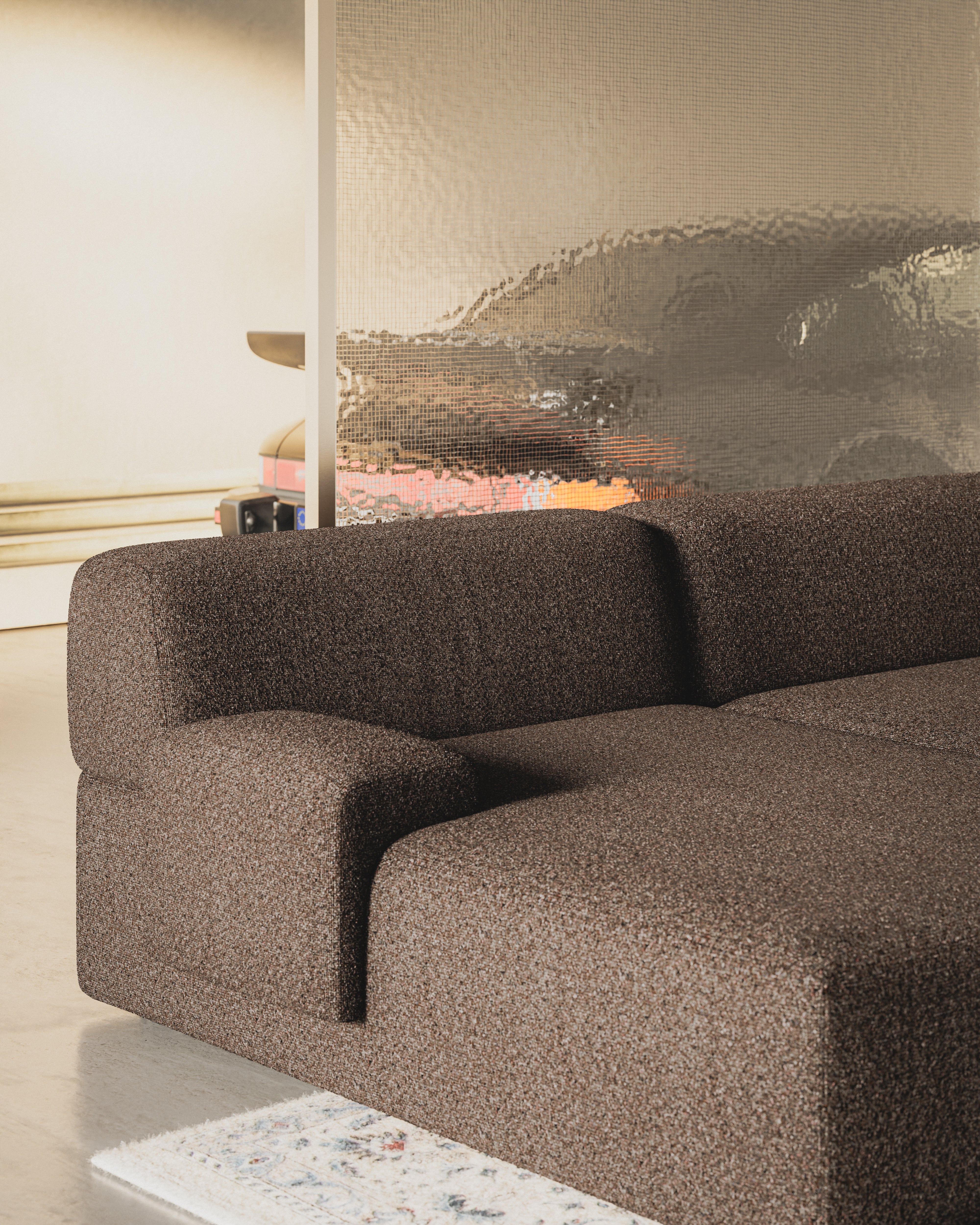 Modular Sofa Umi Ottoman Corner