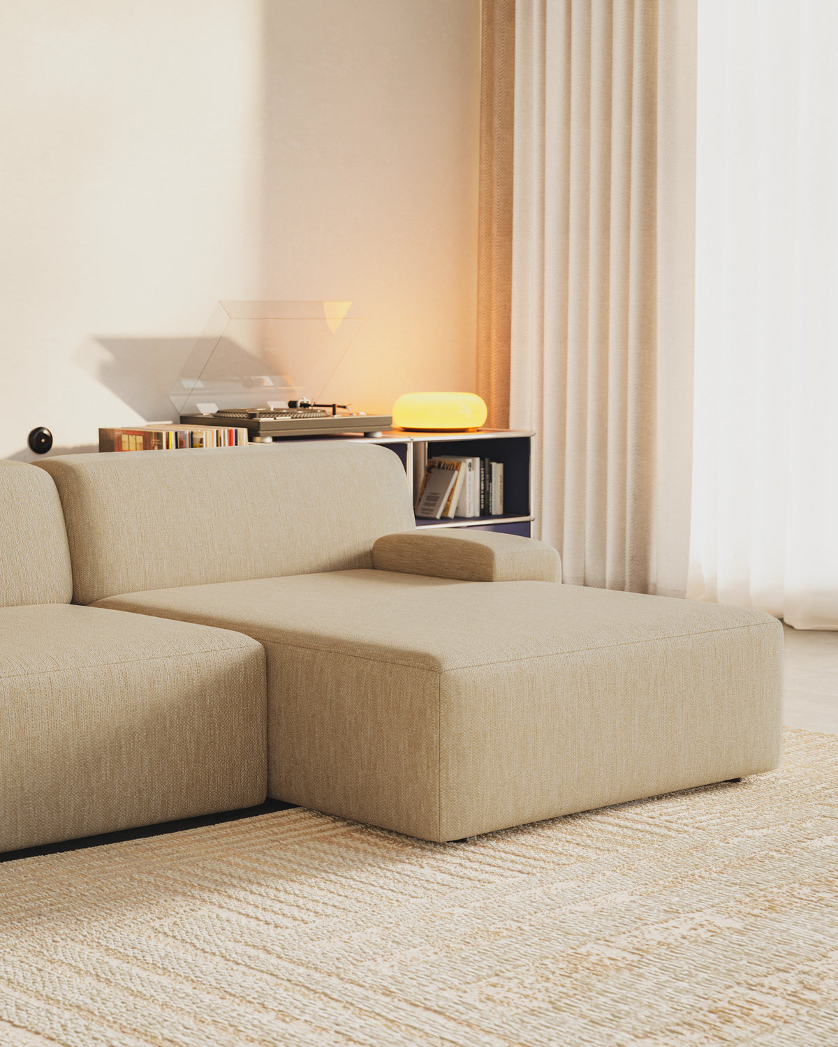 Modulares Sofa Umi Ottoman Corner