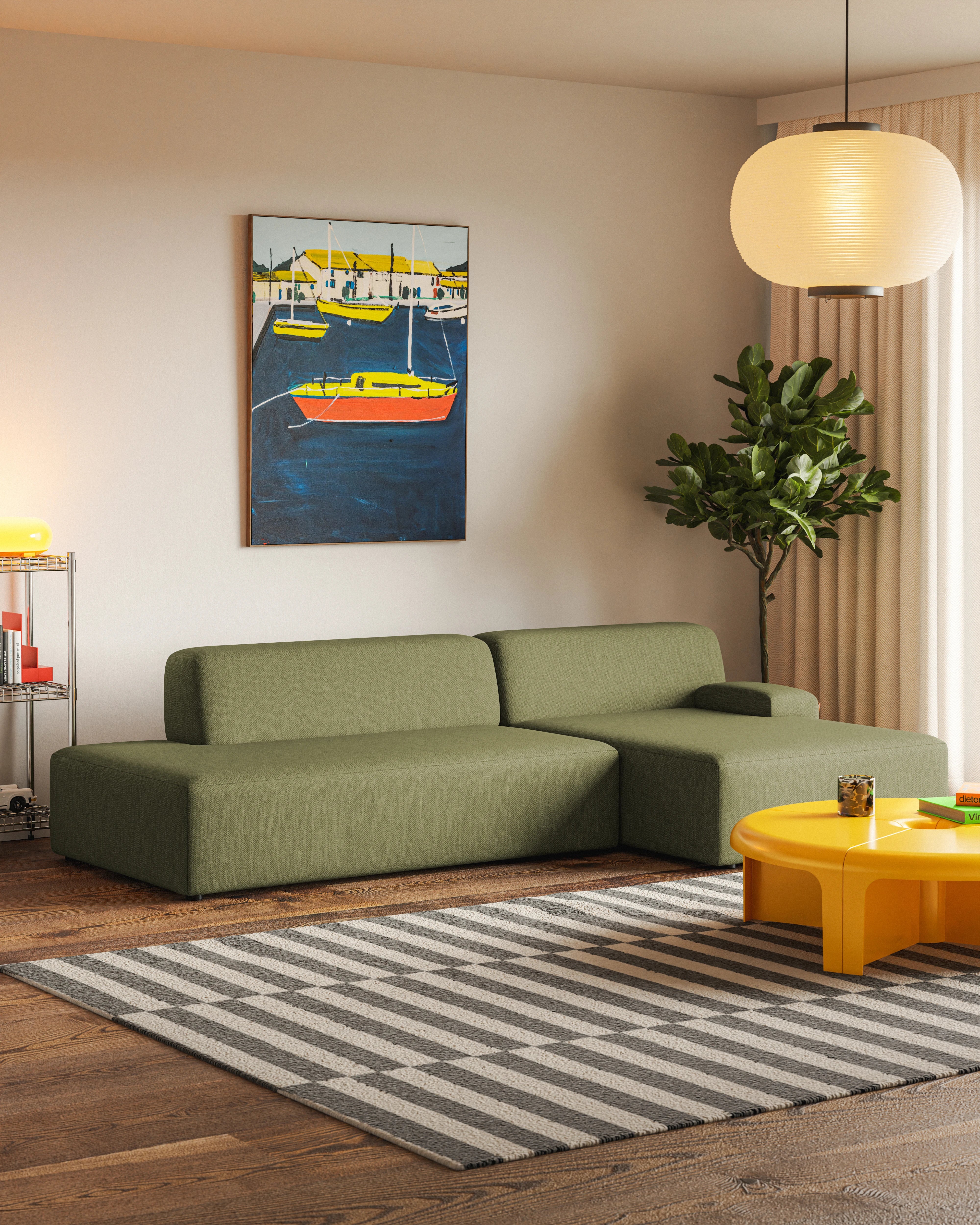Sofa modułowa Umi narożnik otomana