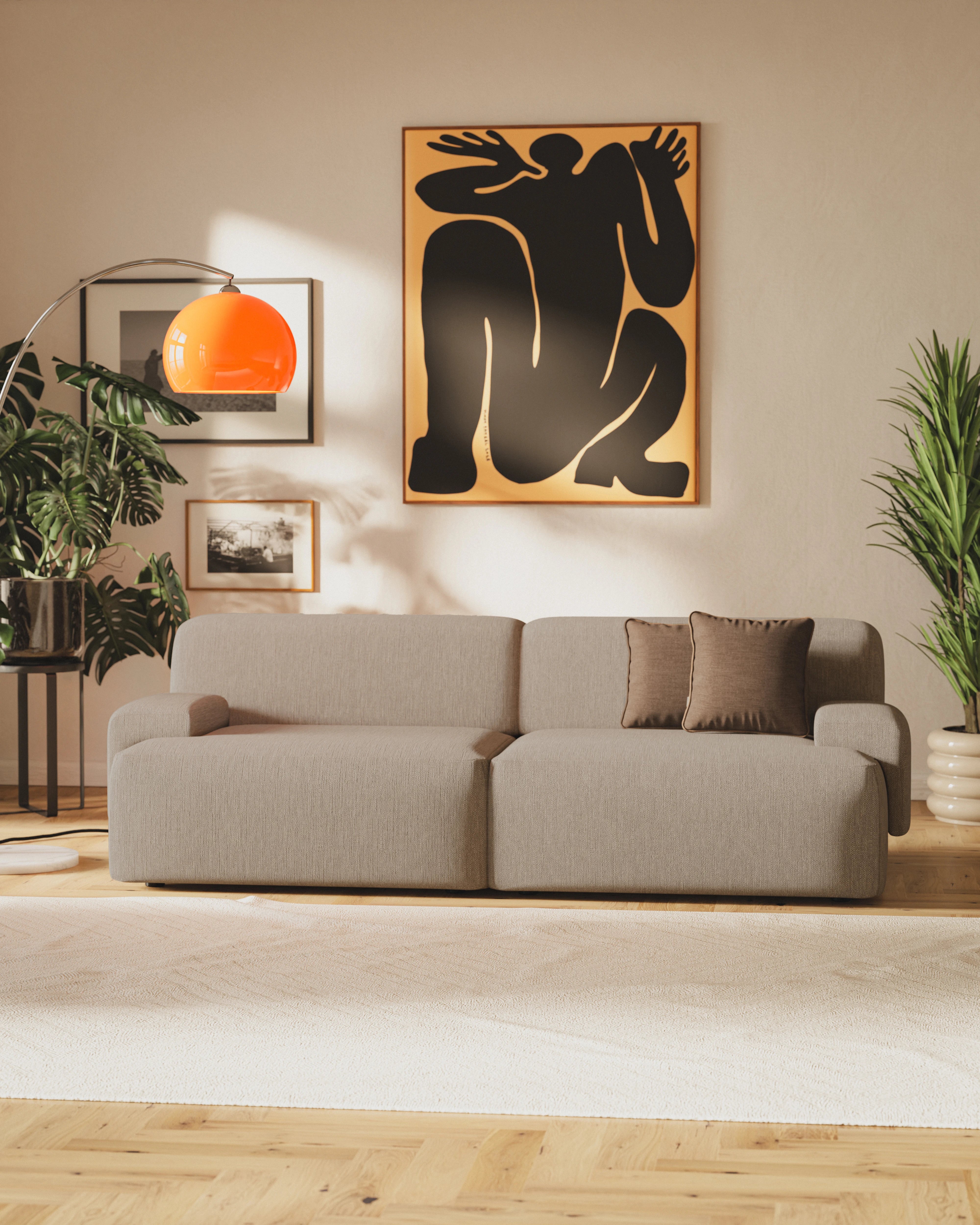 Modulares Sofa Umi 2-Sitzer