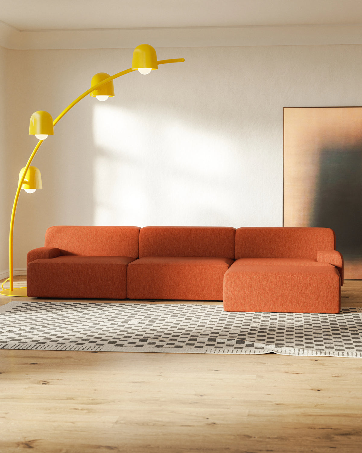 Modulares Sofa Umi 3-Sitzer-Eck