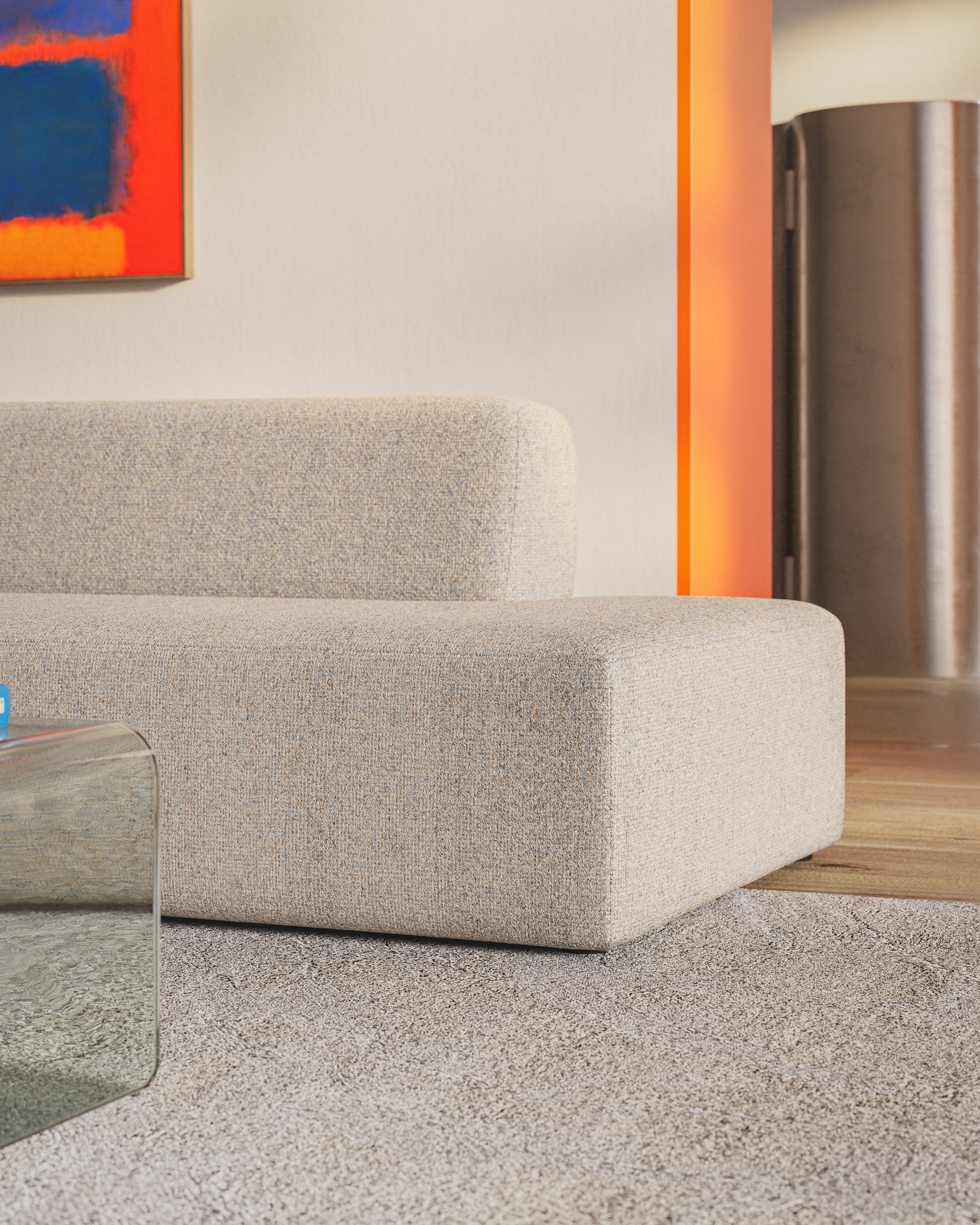 Modular Sofa Umi Ottoman Corner