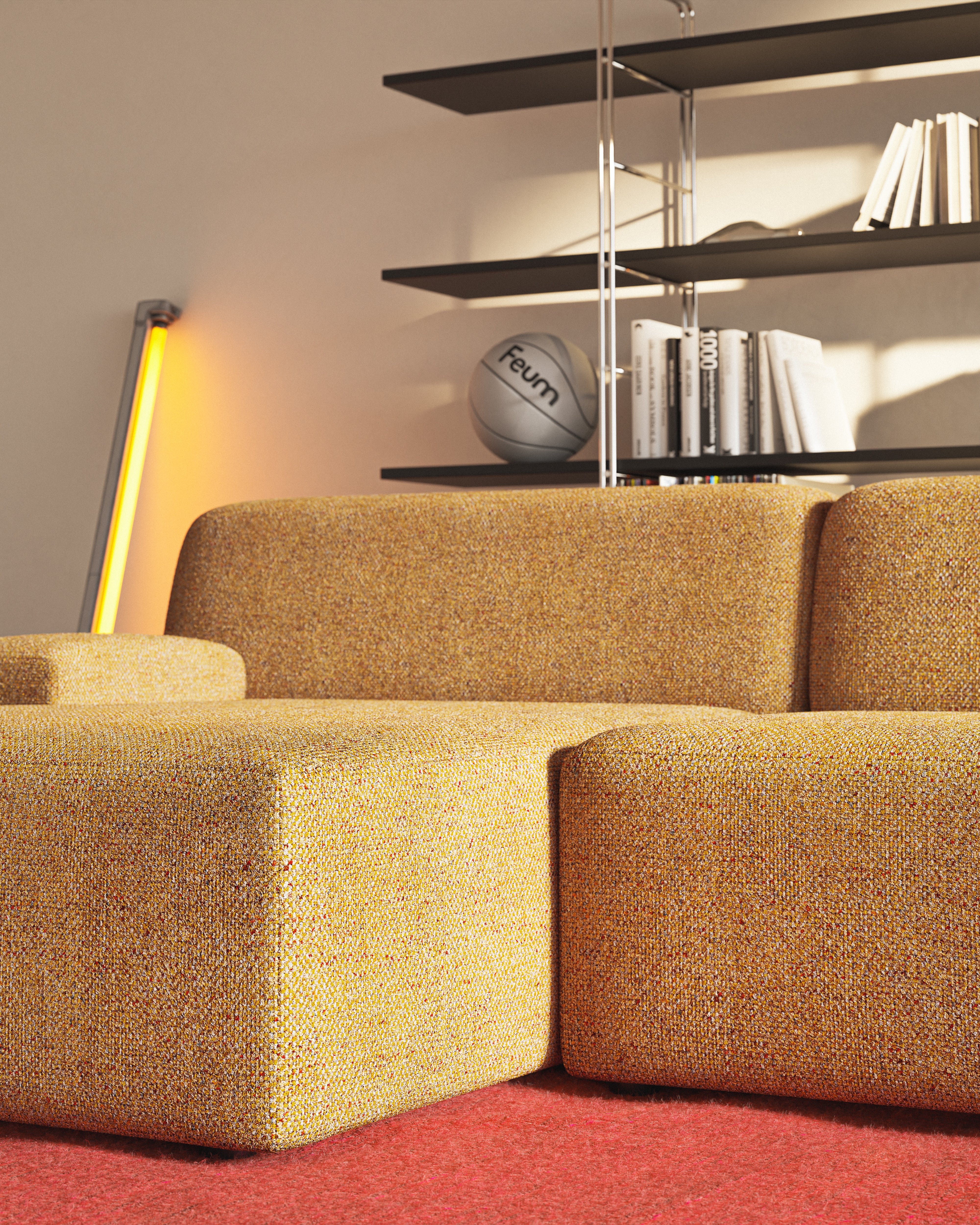 Modular Sofa Umi Ottoman Corner
