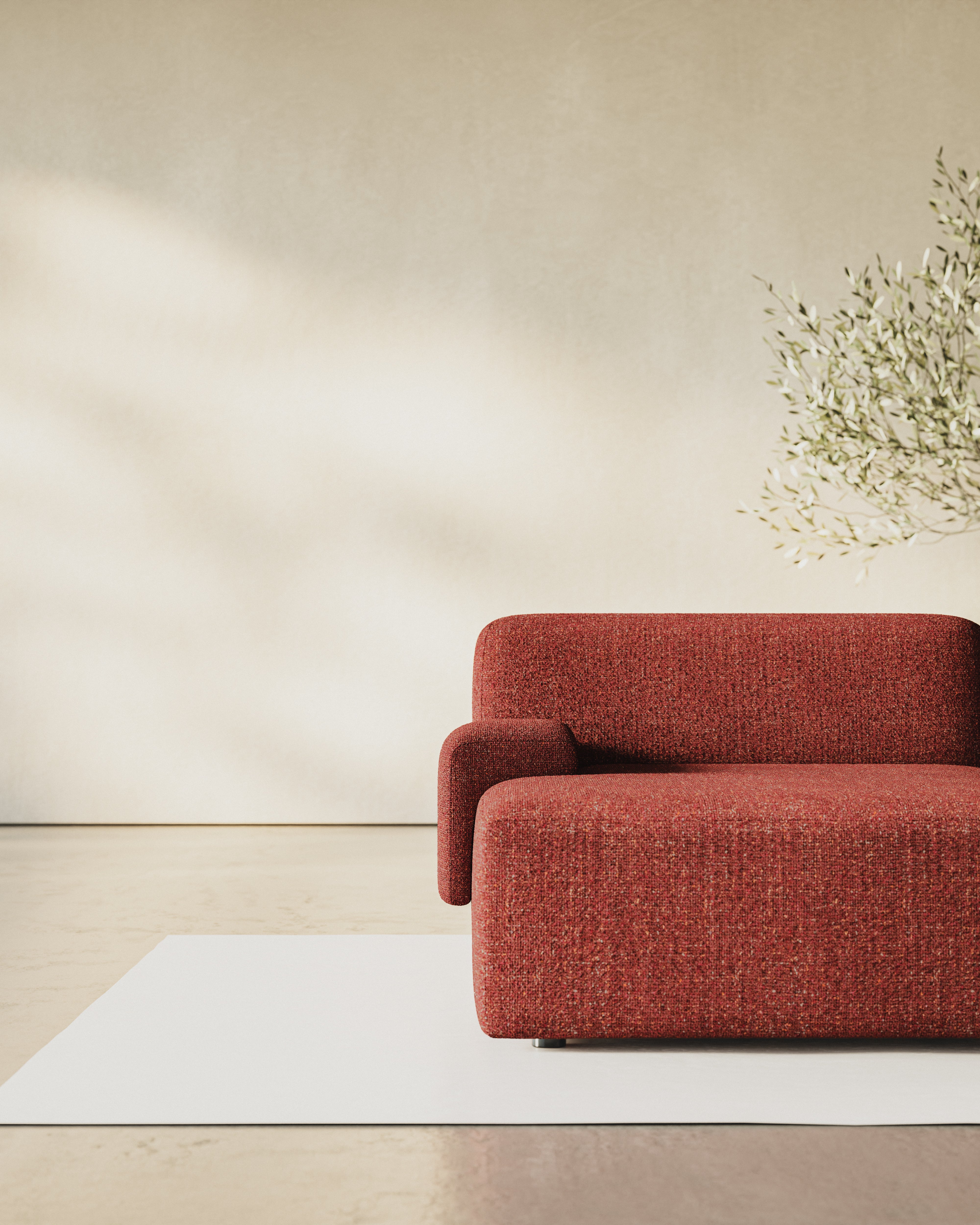Sofa modułowa Umi narożnik otomana
