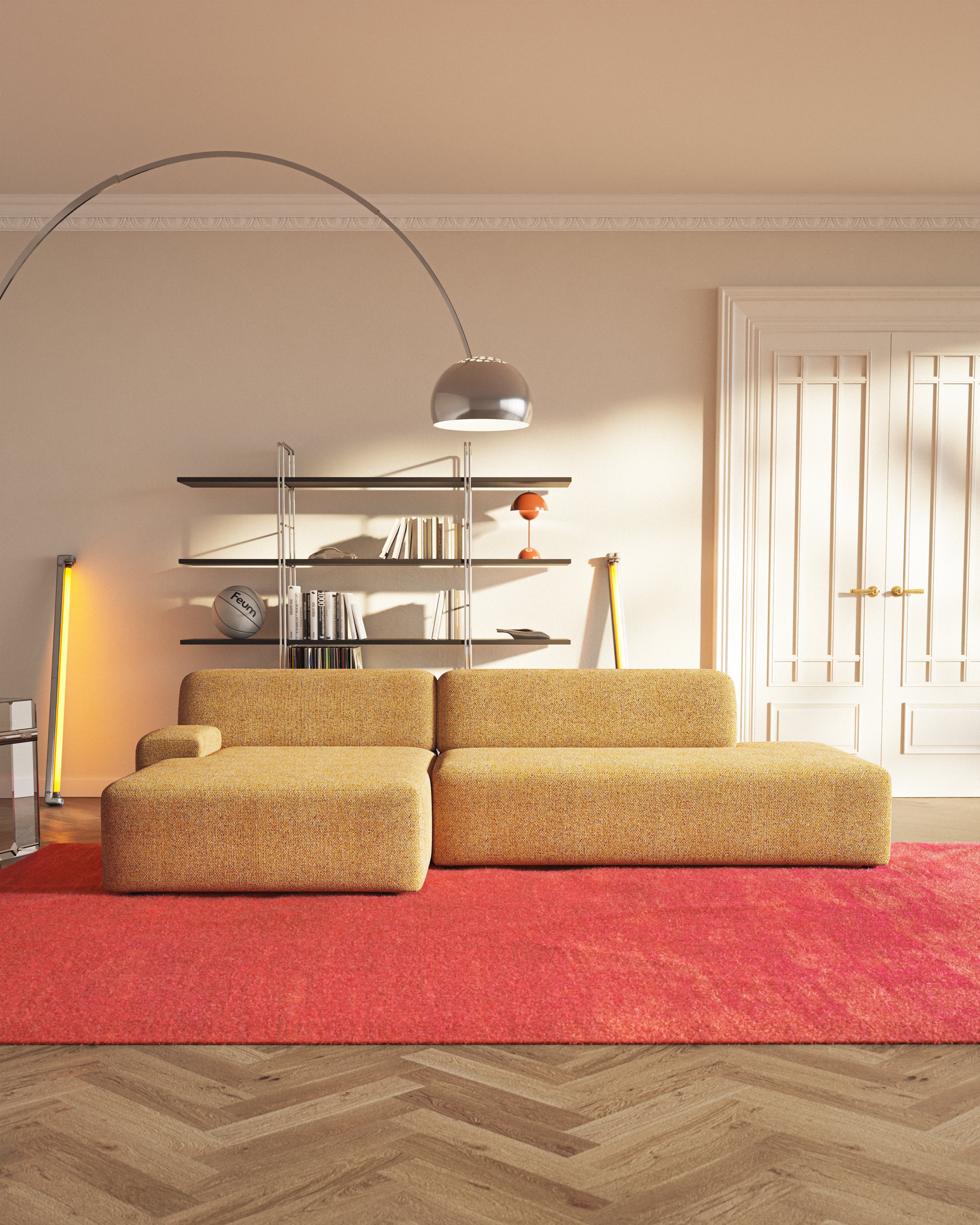 Modular Sofa Umi Ottoman Corner