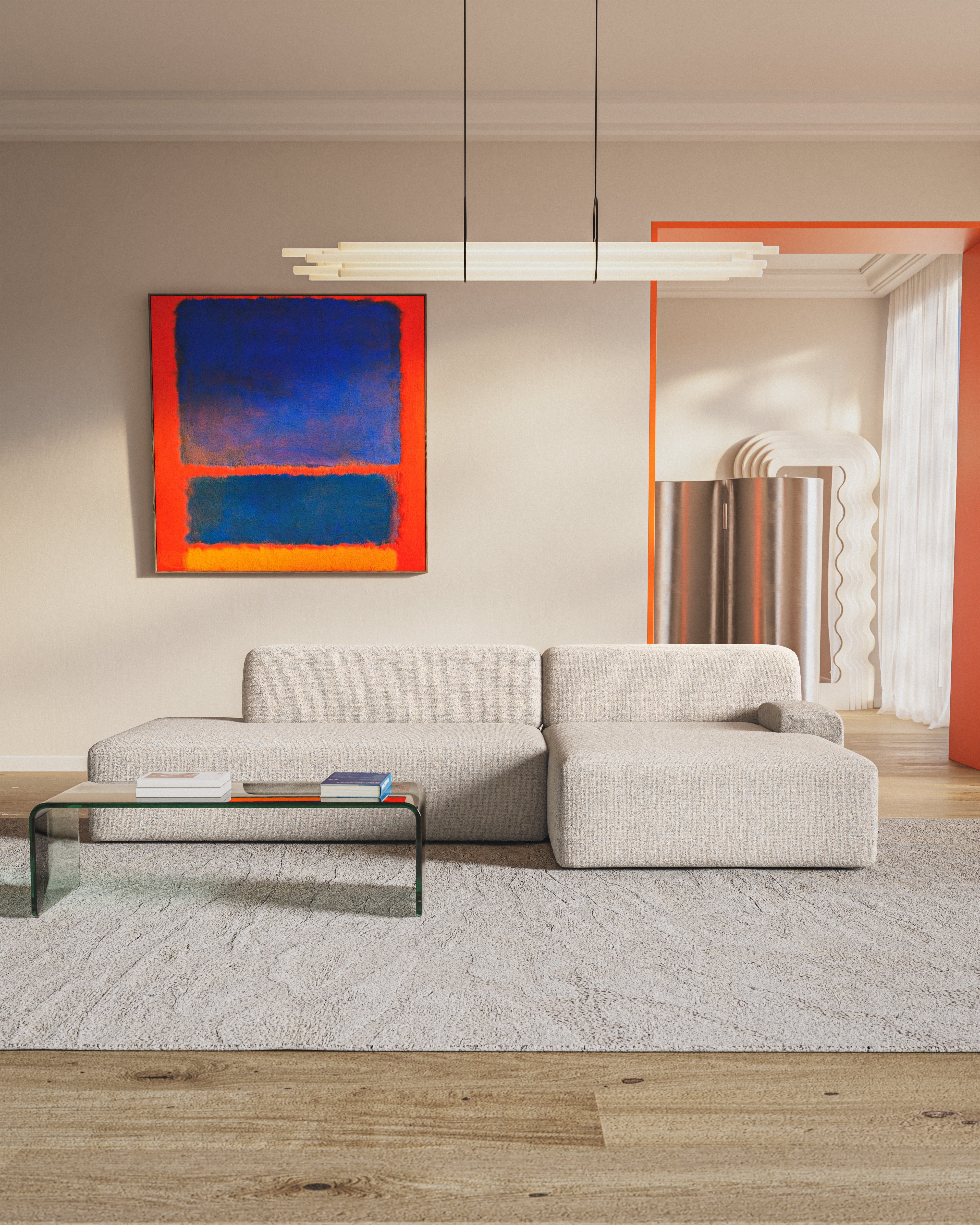 Modular Sofa Umi Ottoman Corner