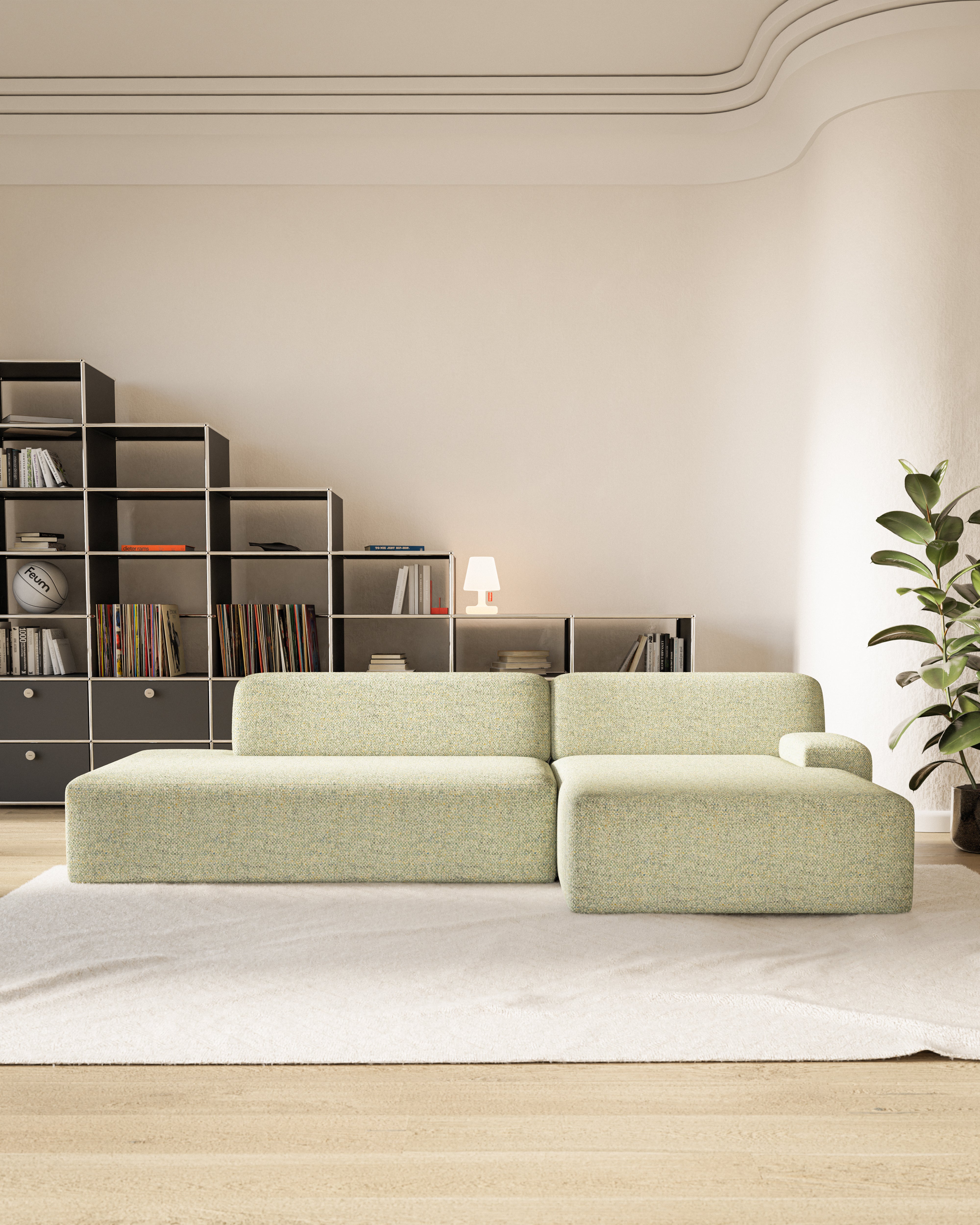 Modular Sofa Umi Ottoman Corner