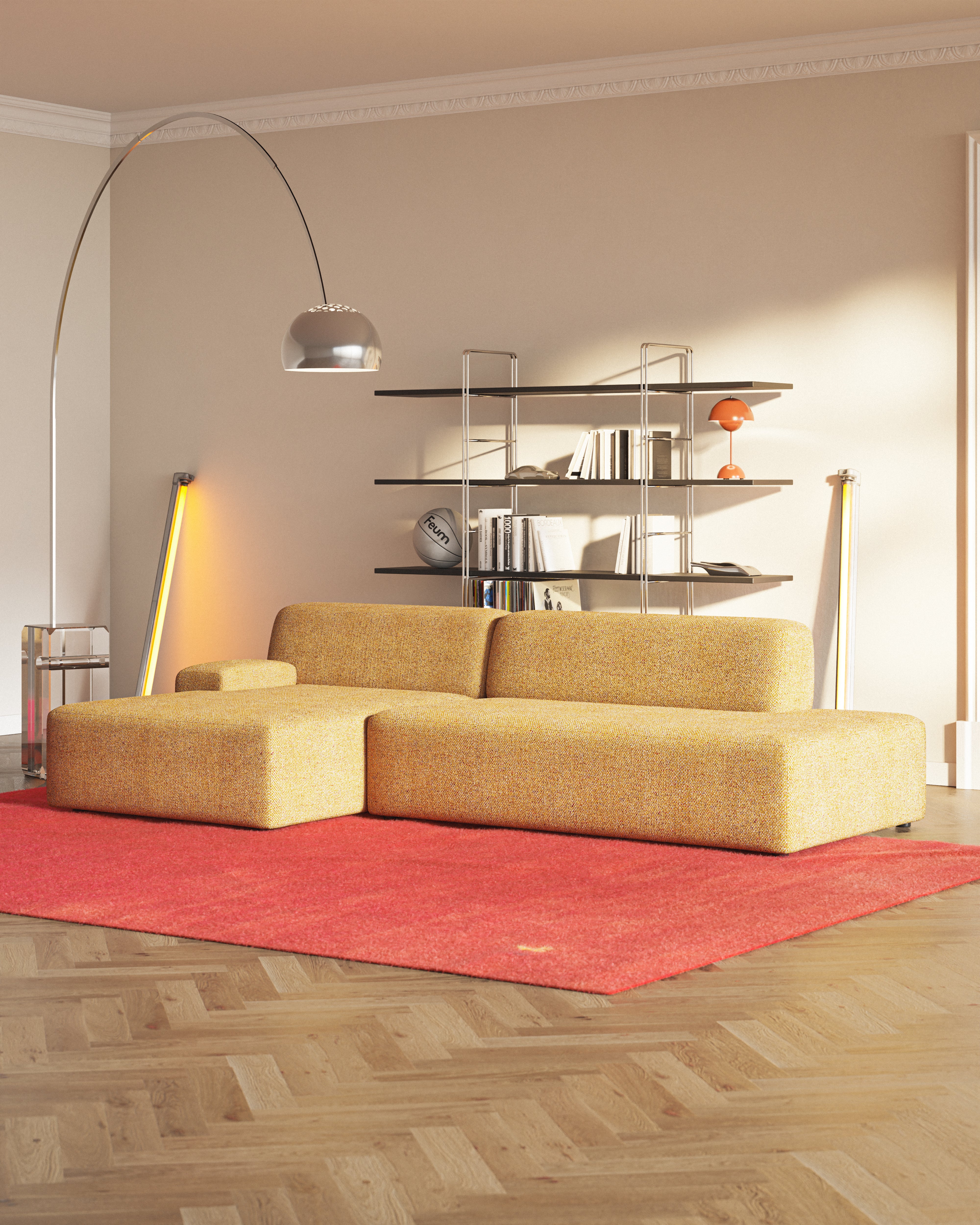 Modular Sofa Umi Ottoman Corner