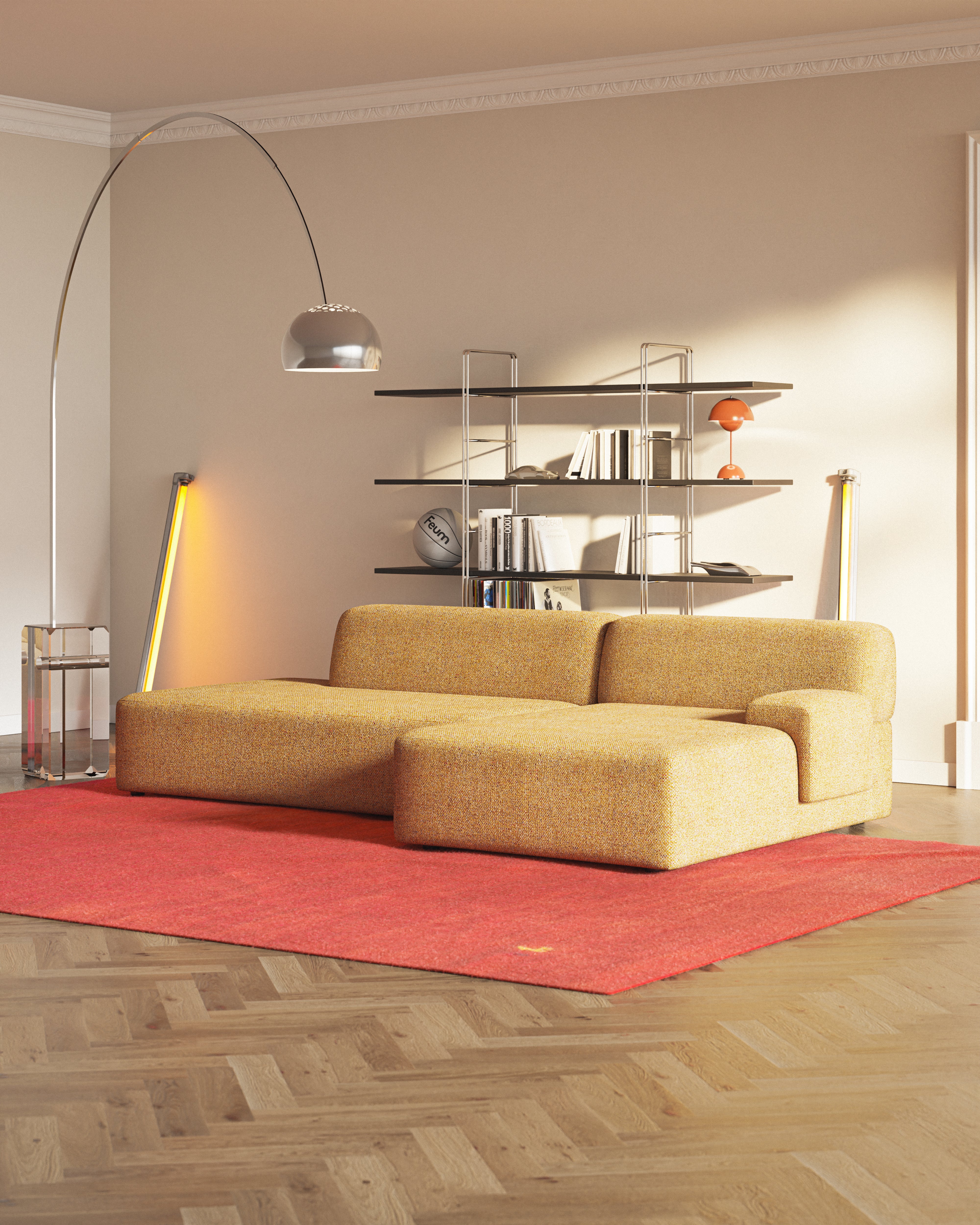 Modular Sofa Umi Ottoman Corner