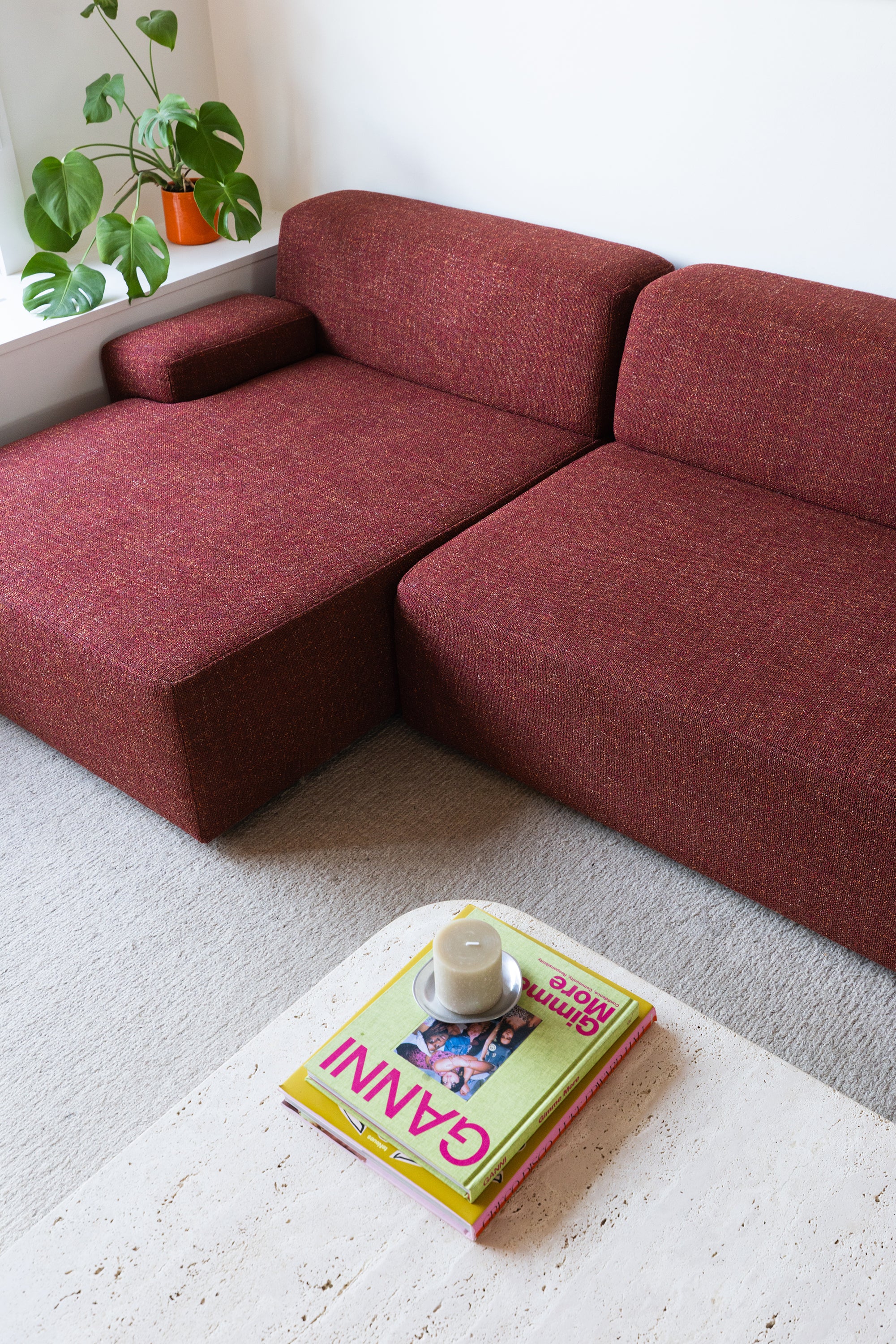 Sofa modułowa Umi narożnik otomana