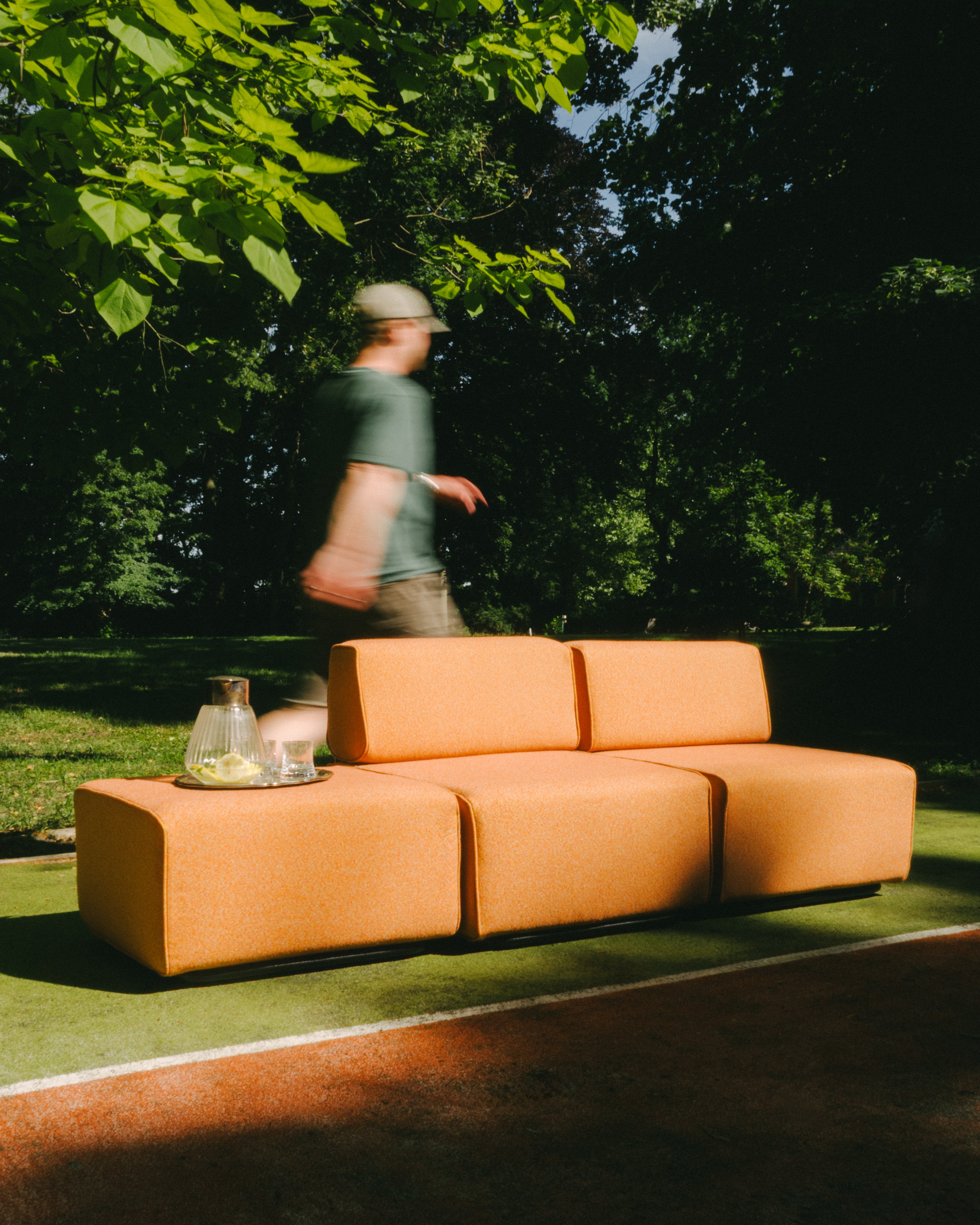 Modular Garden Sofa Luno 2-seater
