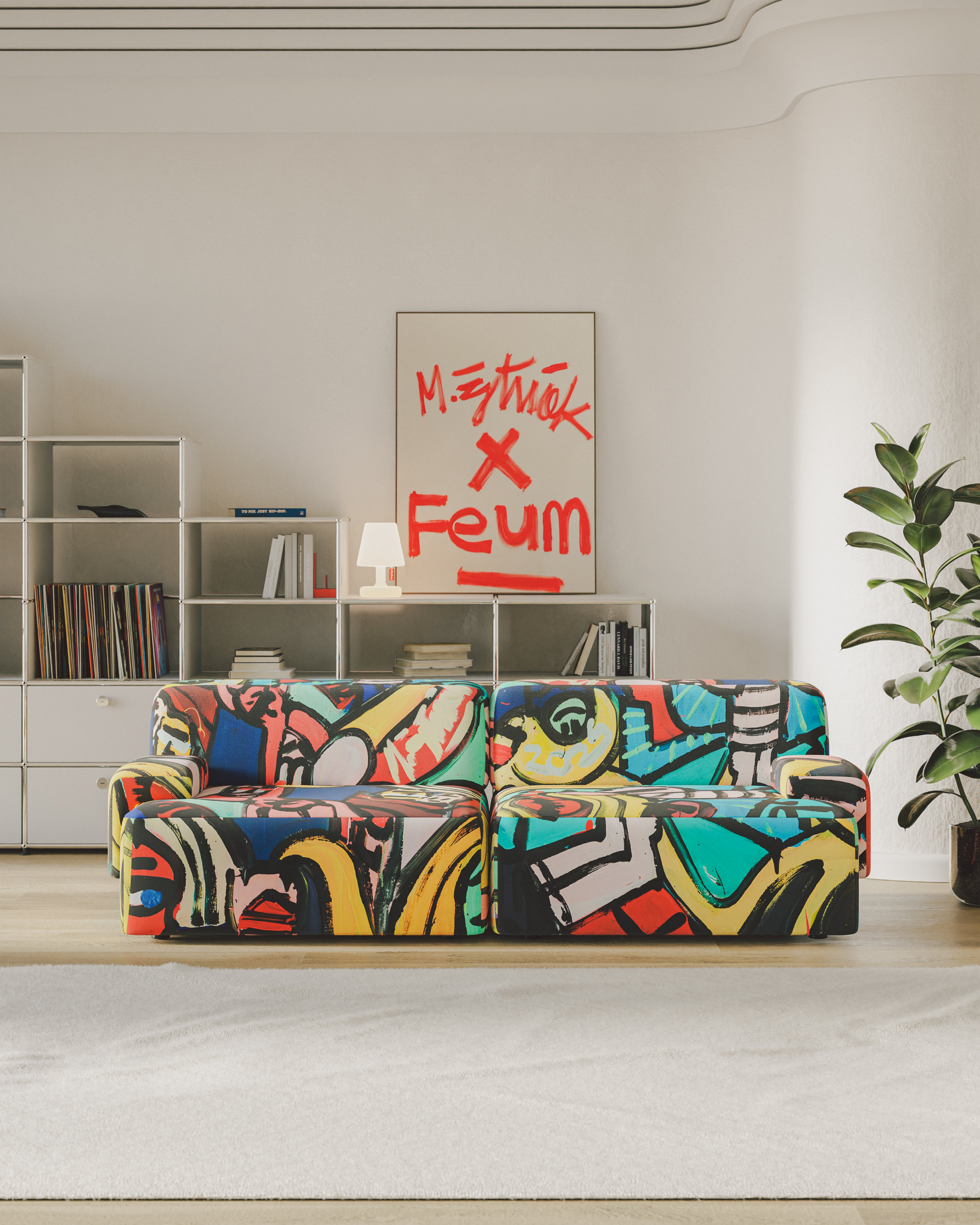 M. Żytniak x Feum Modular Sofa Umi 2-seater