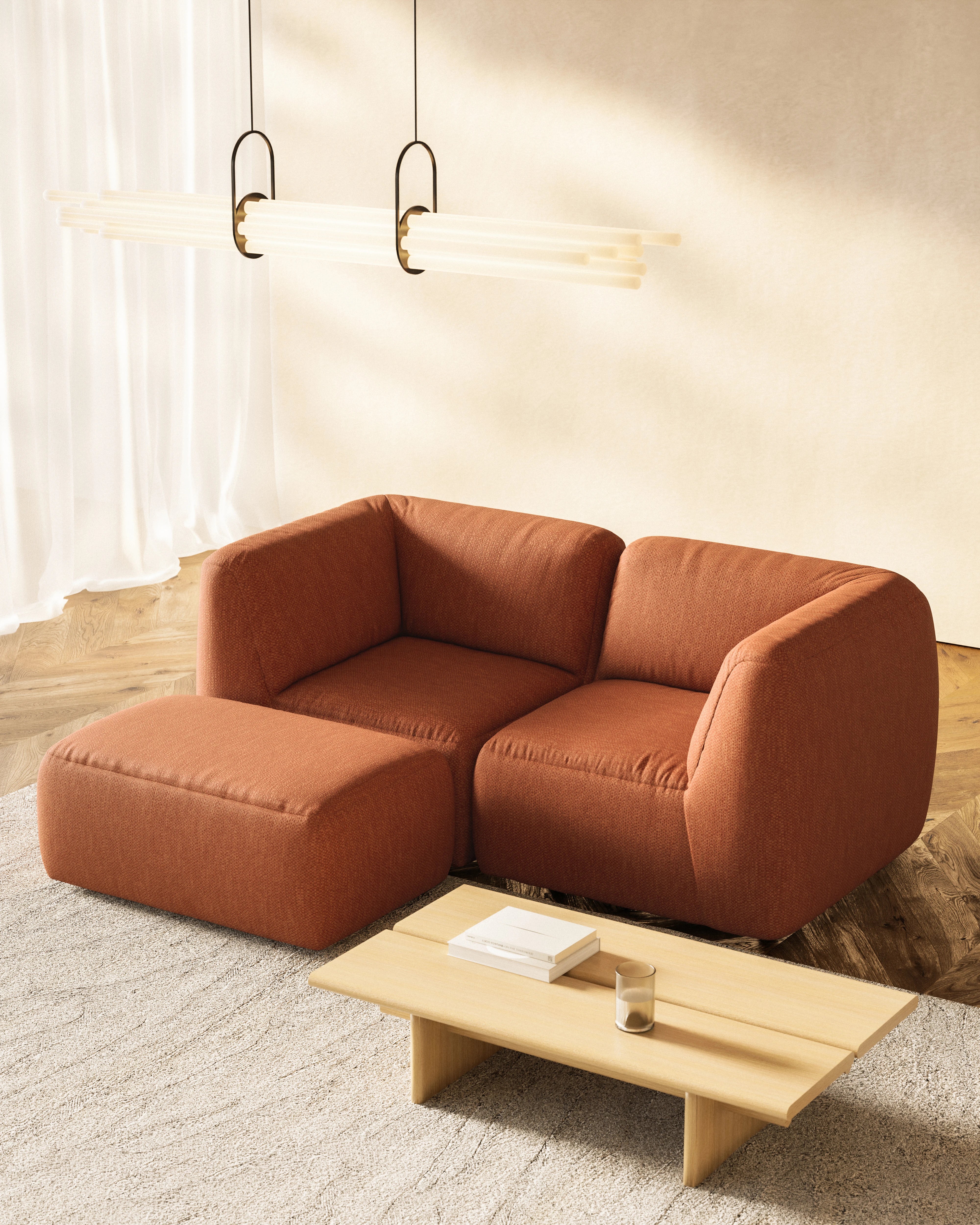 Modular Sofa Noku 2-seater Corner