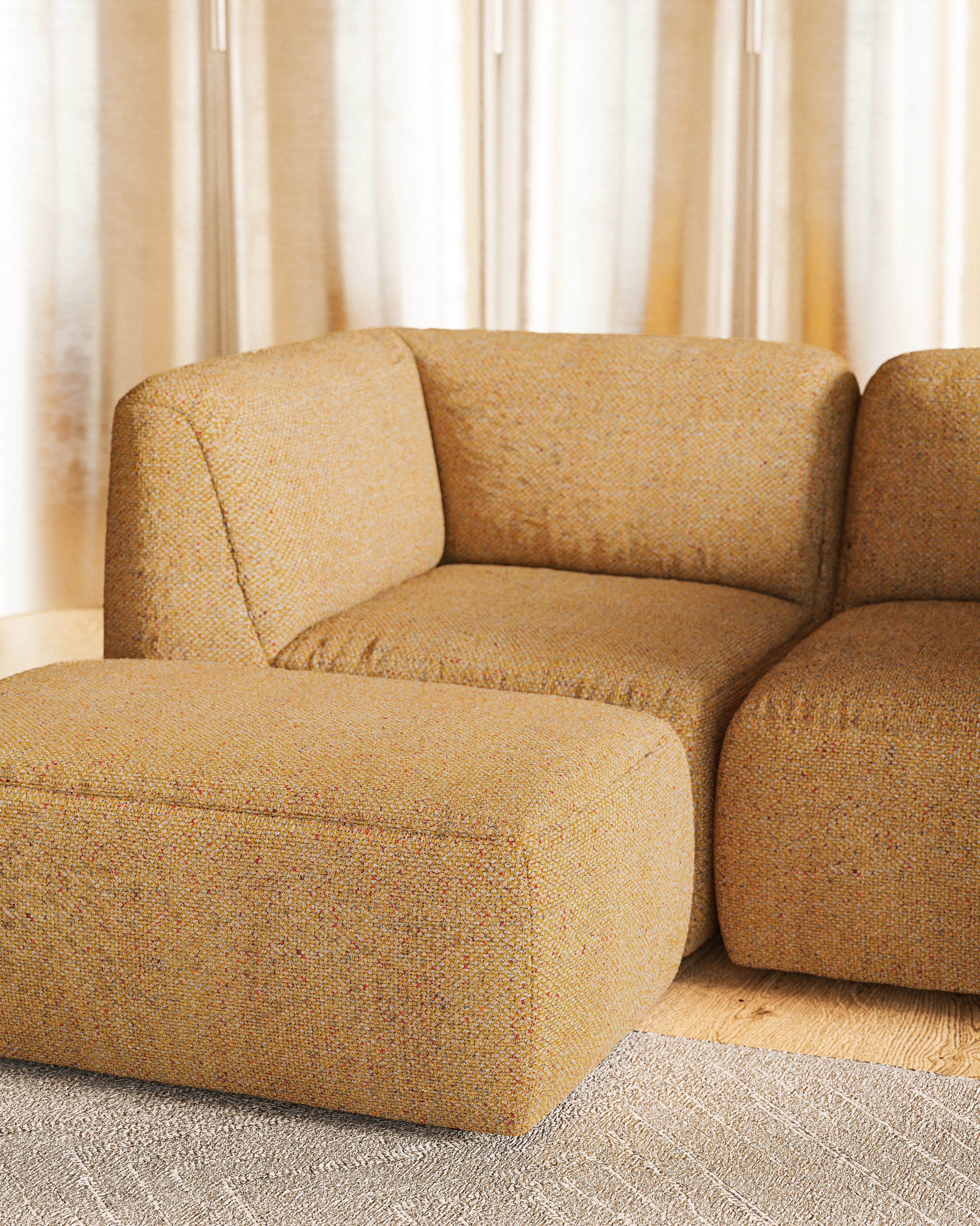 Modular Sofa Noku 2-seater Corner