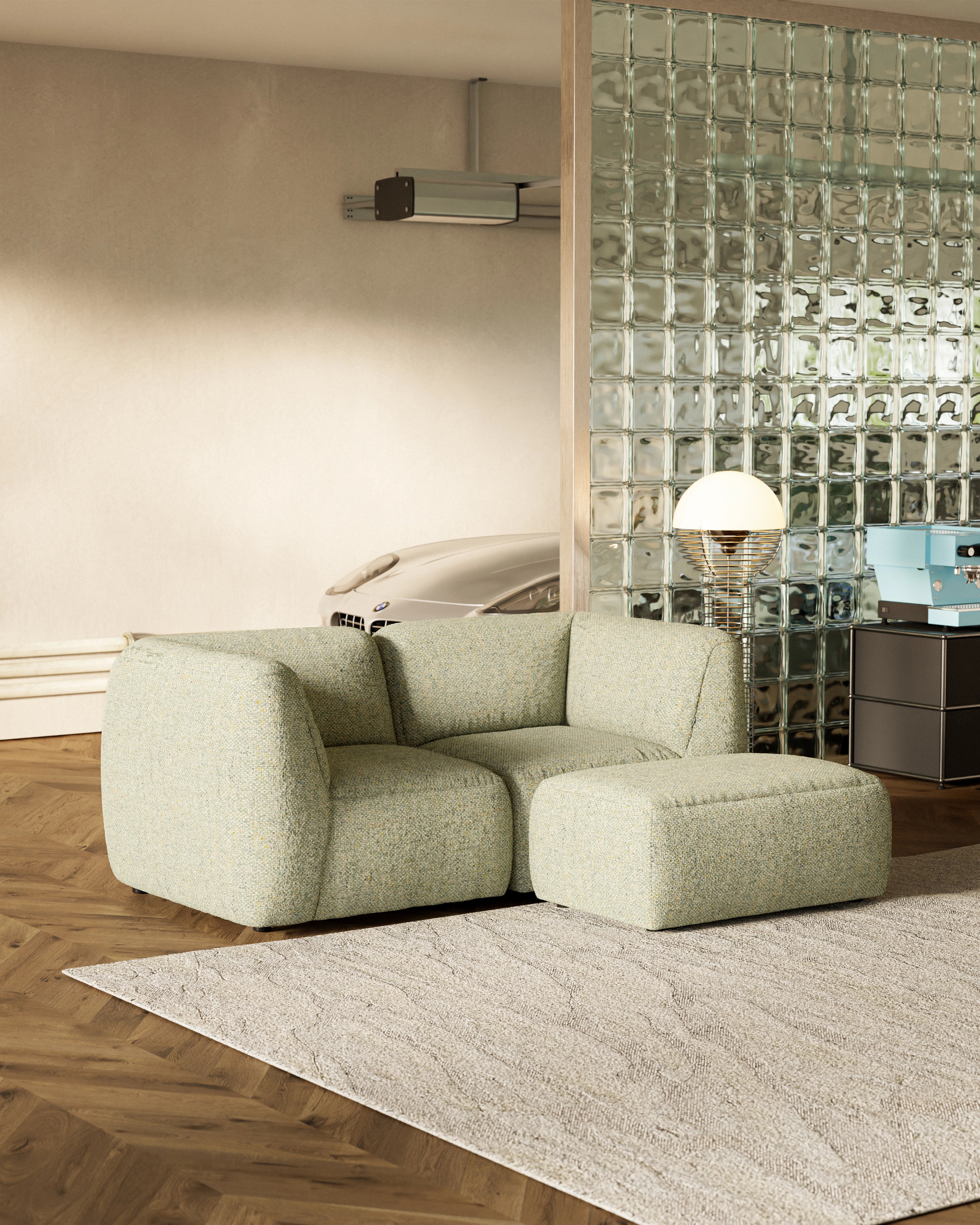 Modular Sofa Noku 2-seater Corner