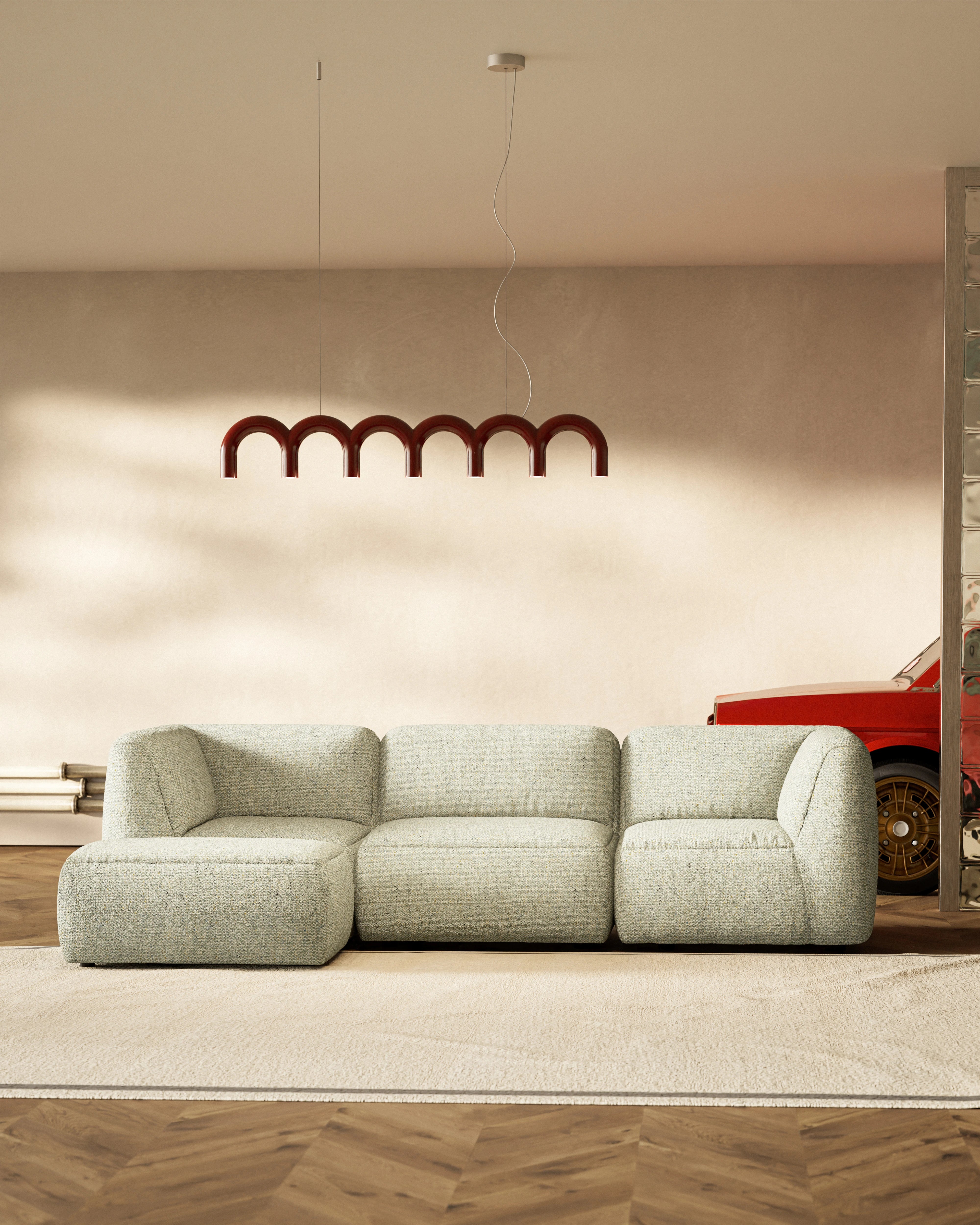 Modular Sofa Noku 3-seater Corner