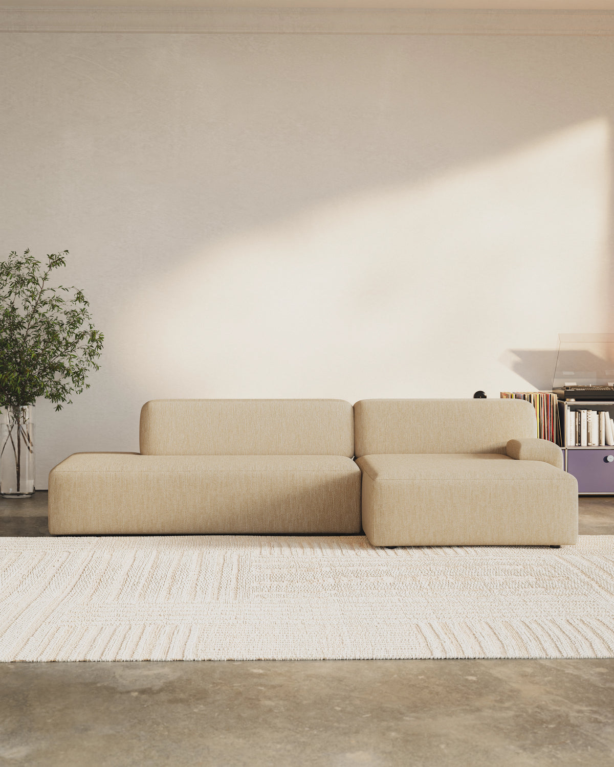 Modulares Sofa Umi Ottoman Corner