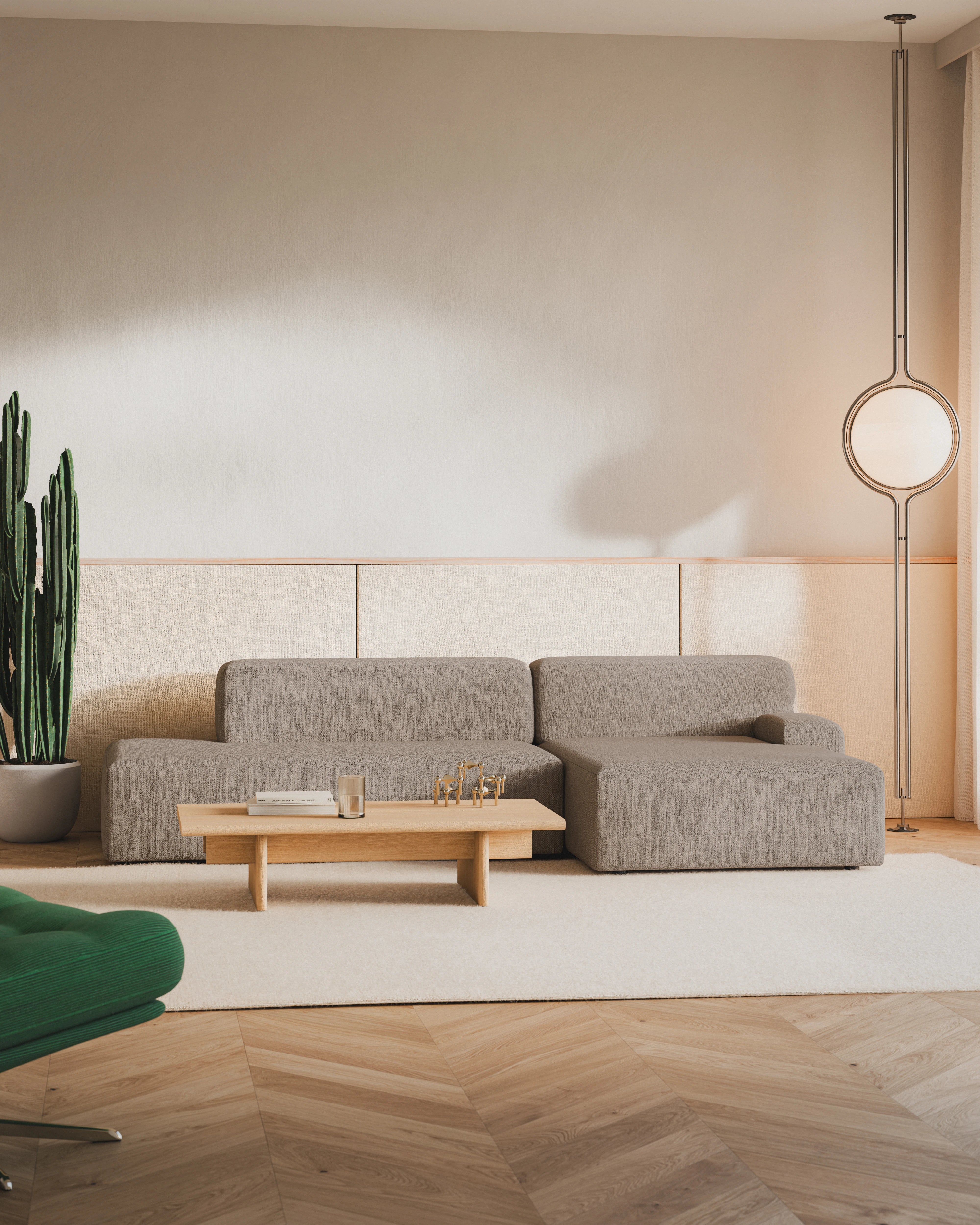 Modulares Sofa Umi Ottoman Corner