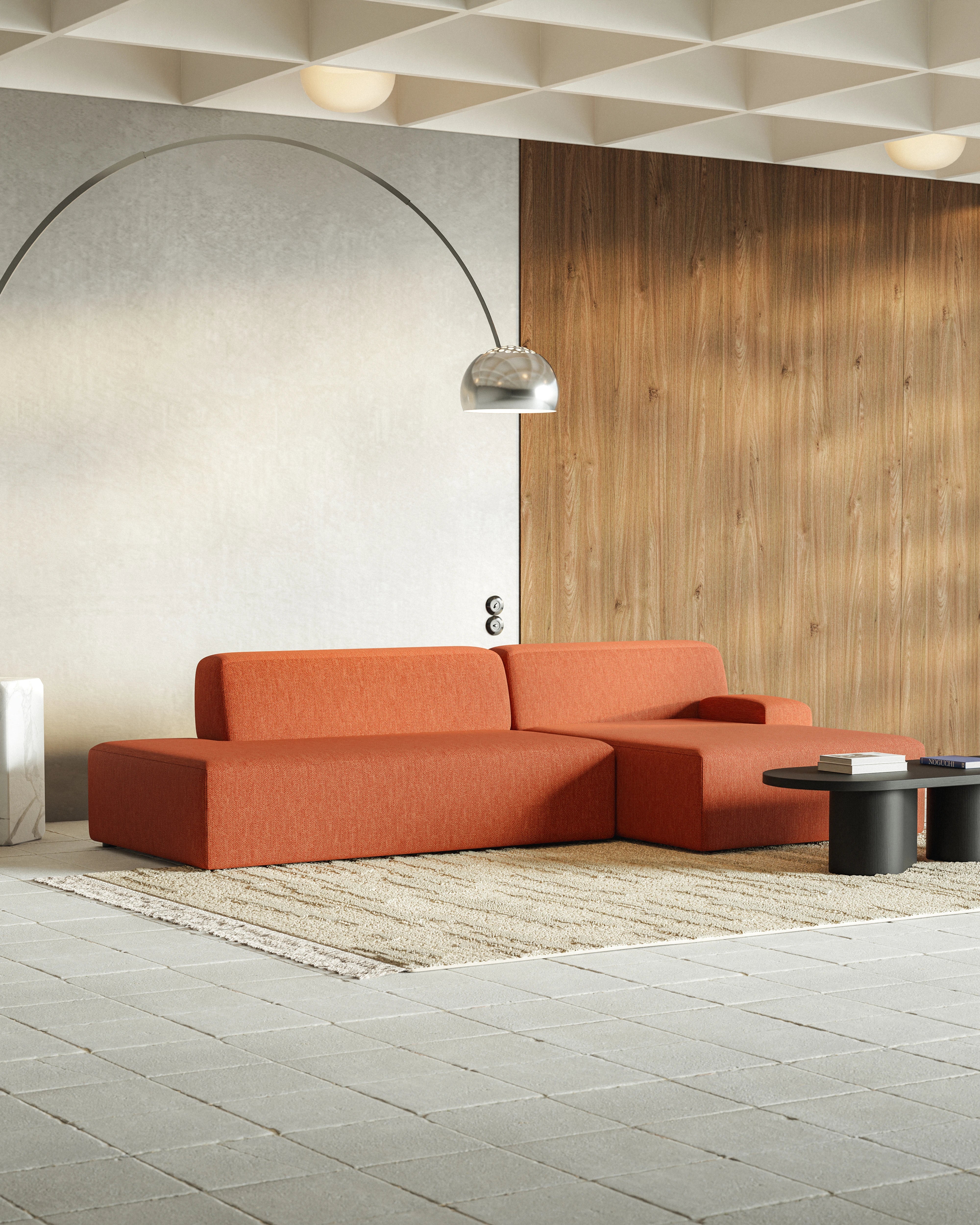 Modulares Sofa Umi Ottoman Corner