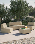 Modular Garden Sofa Luno 4-seater Set