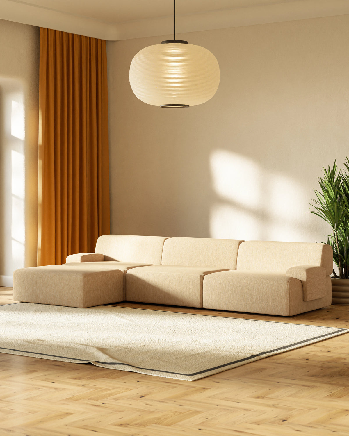 Modular Sofa Umi 3-seater Corner