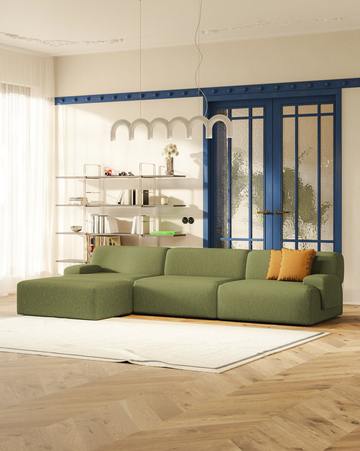 Sofa modułowa Umi narożnik 3-osobowy