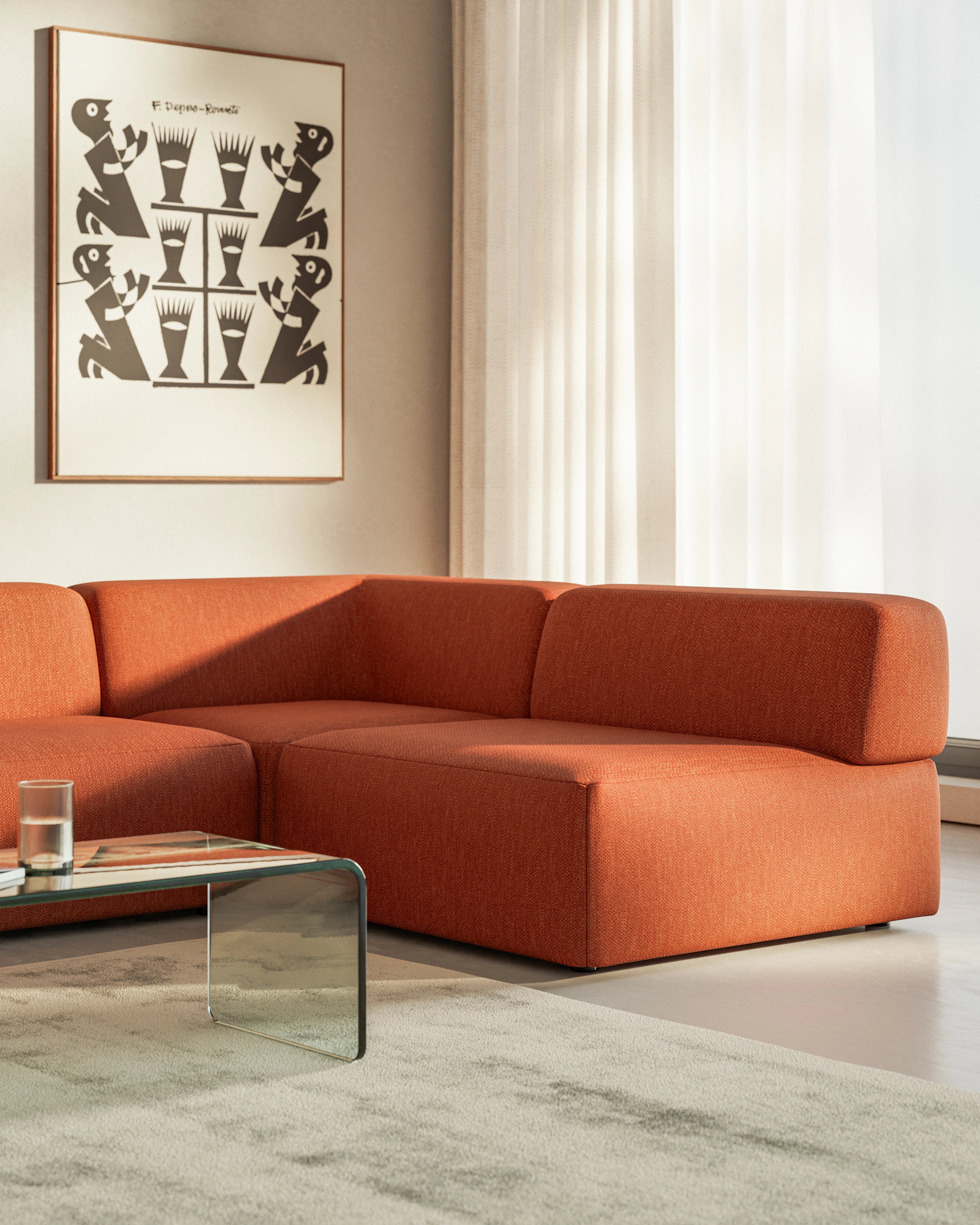 Modular Sofa Umi 4-seater Corner