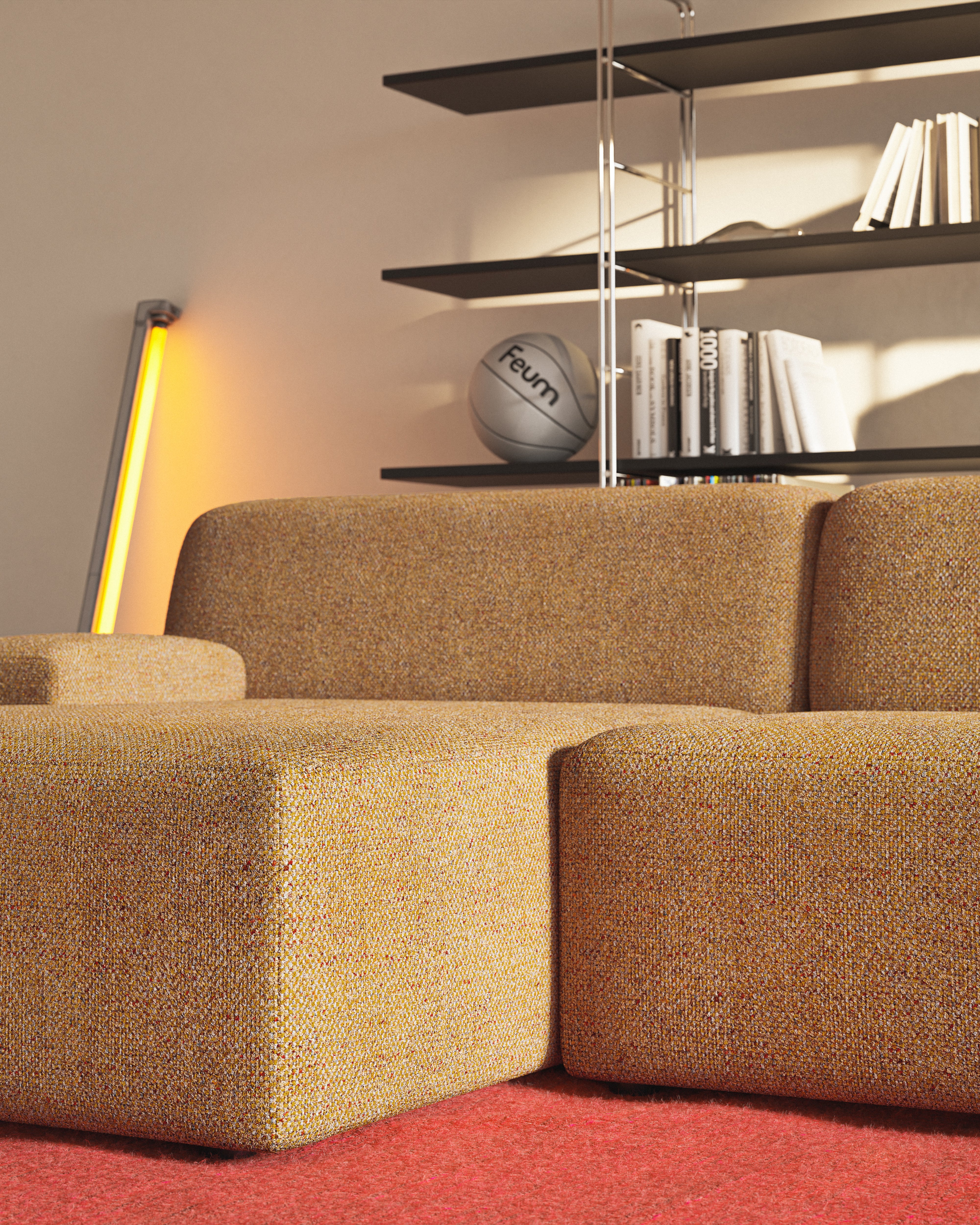 Modular Sofa Umi Ottoman Corner