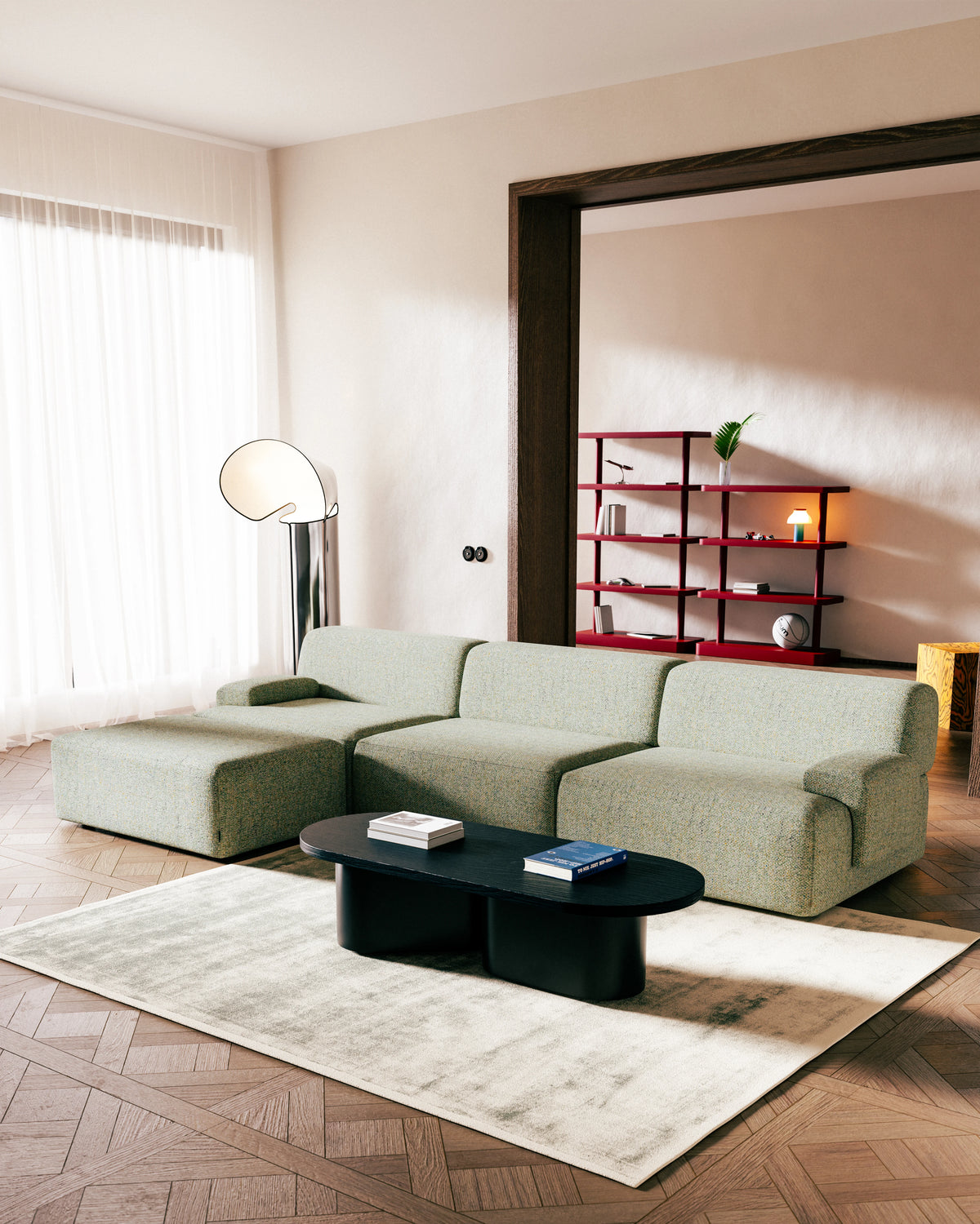 Modulares Sofa Umi 3-Sitzer-Eck