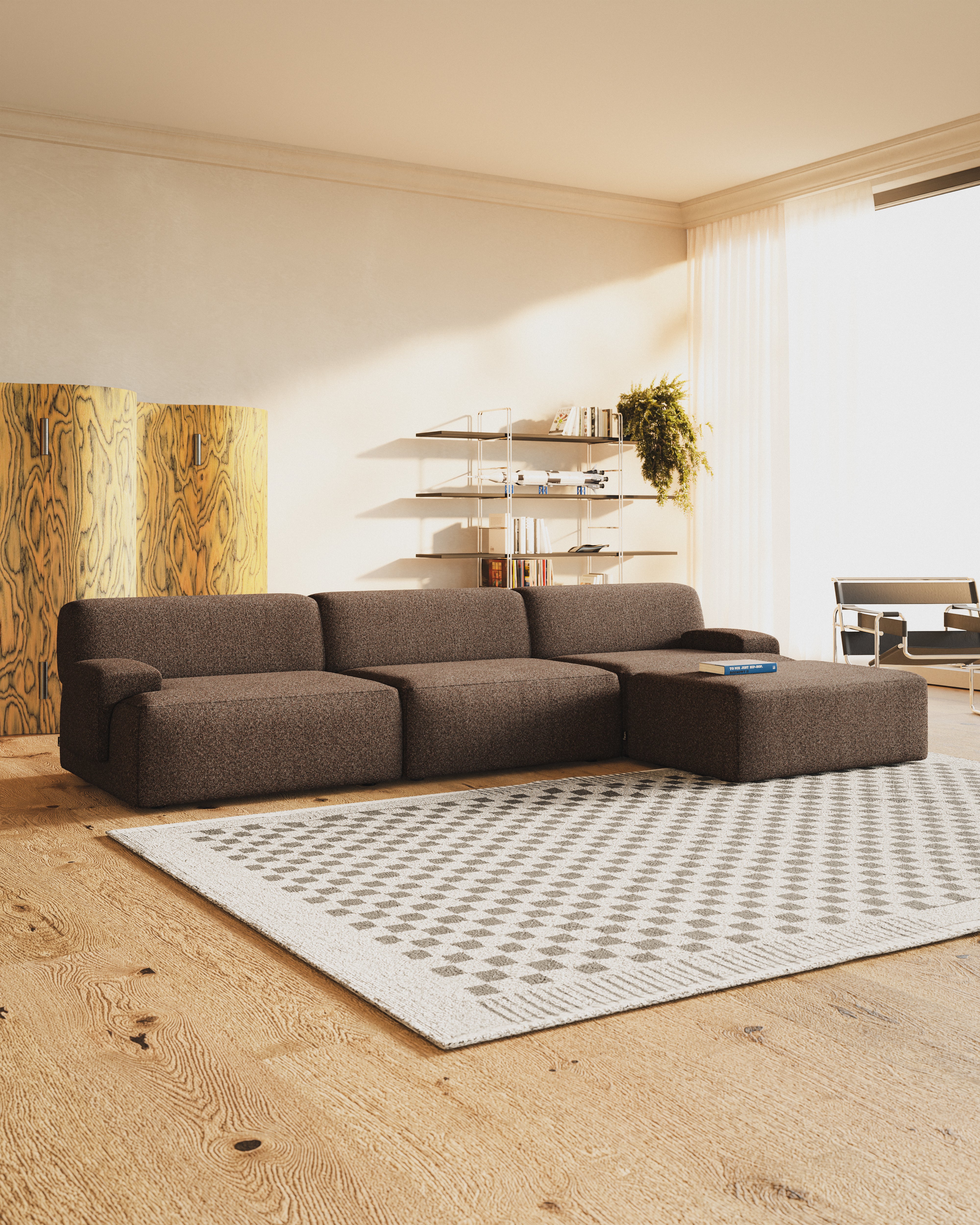 Sofa modułowa Umi narożnik 3-osobowy
